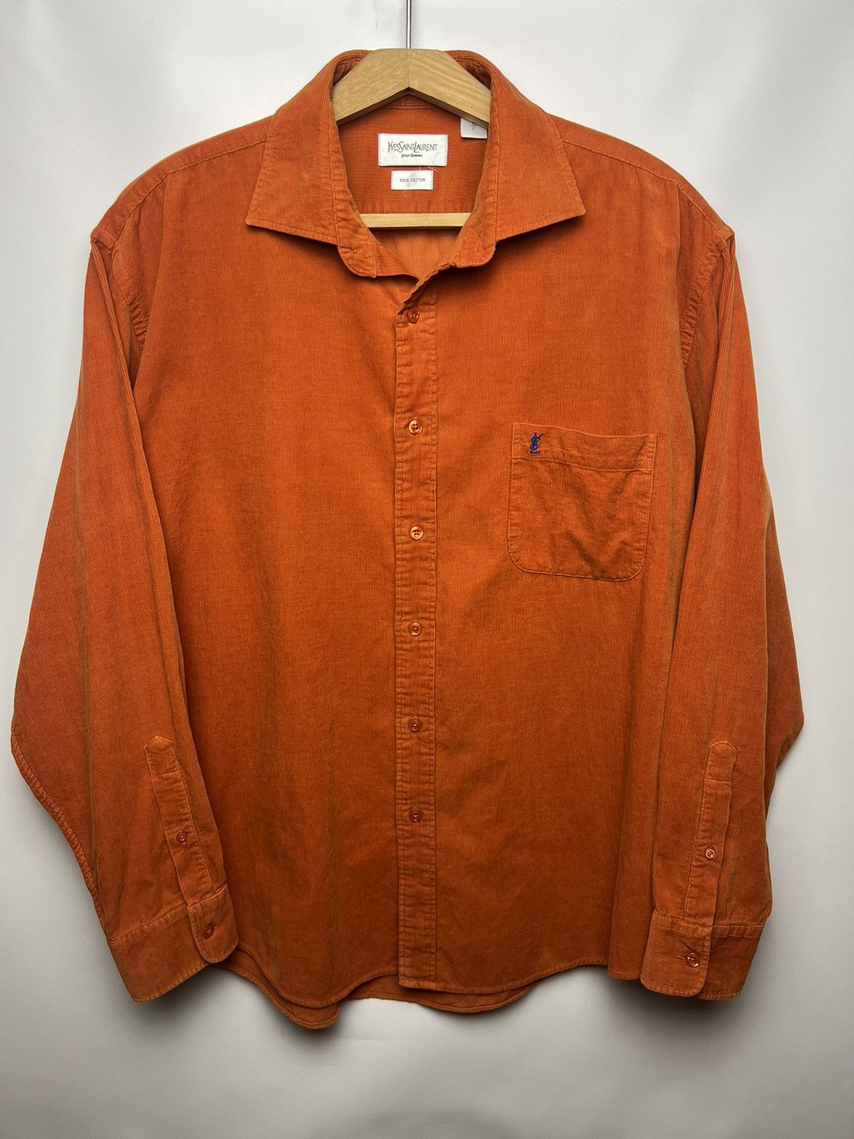 Vintage YSL Yves Saint Laurent Corduroy Shirt