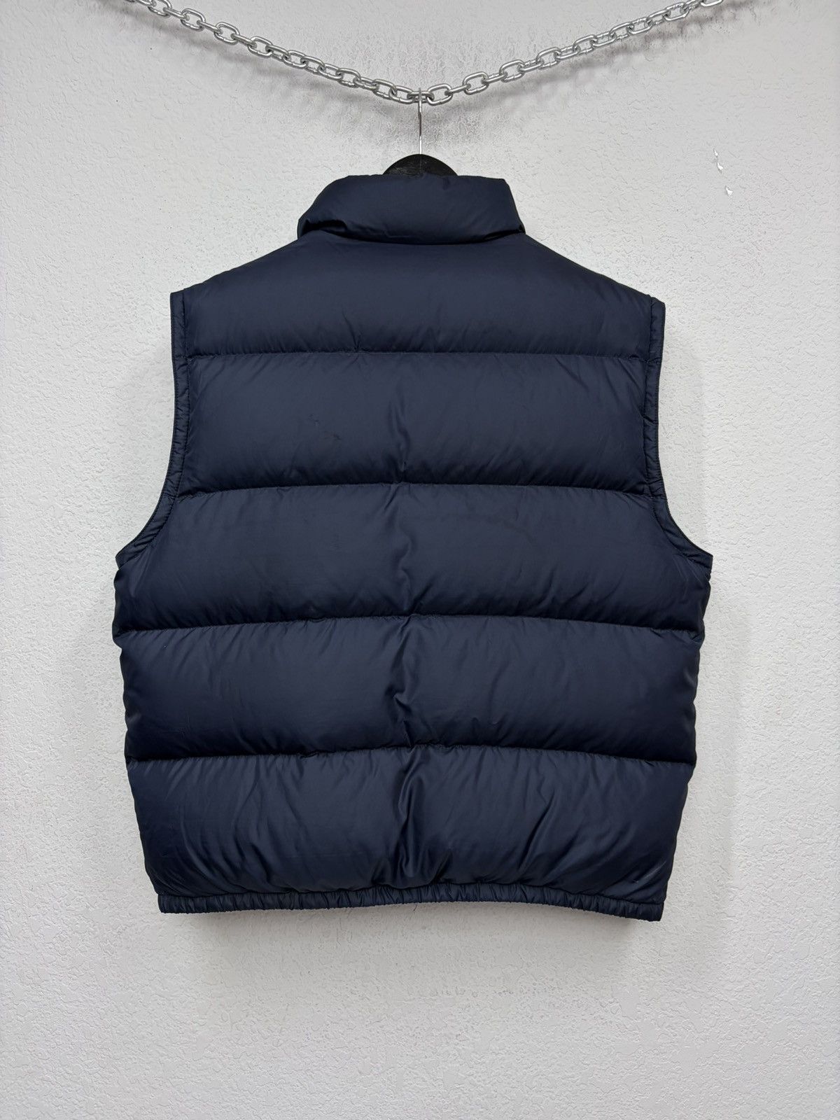 Polo Ralph Lauren Polo Ralph Lauren Navy Puffer Vest Classic Down Gilet Logo Size US L / EU 52-54 / 3 - 10 Thumbnail