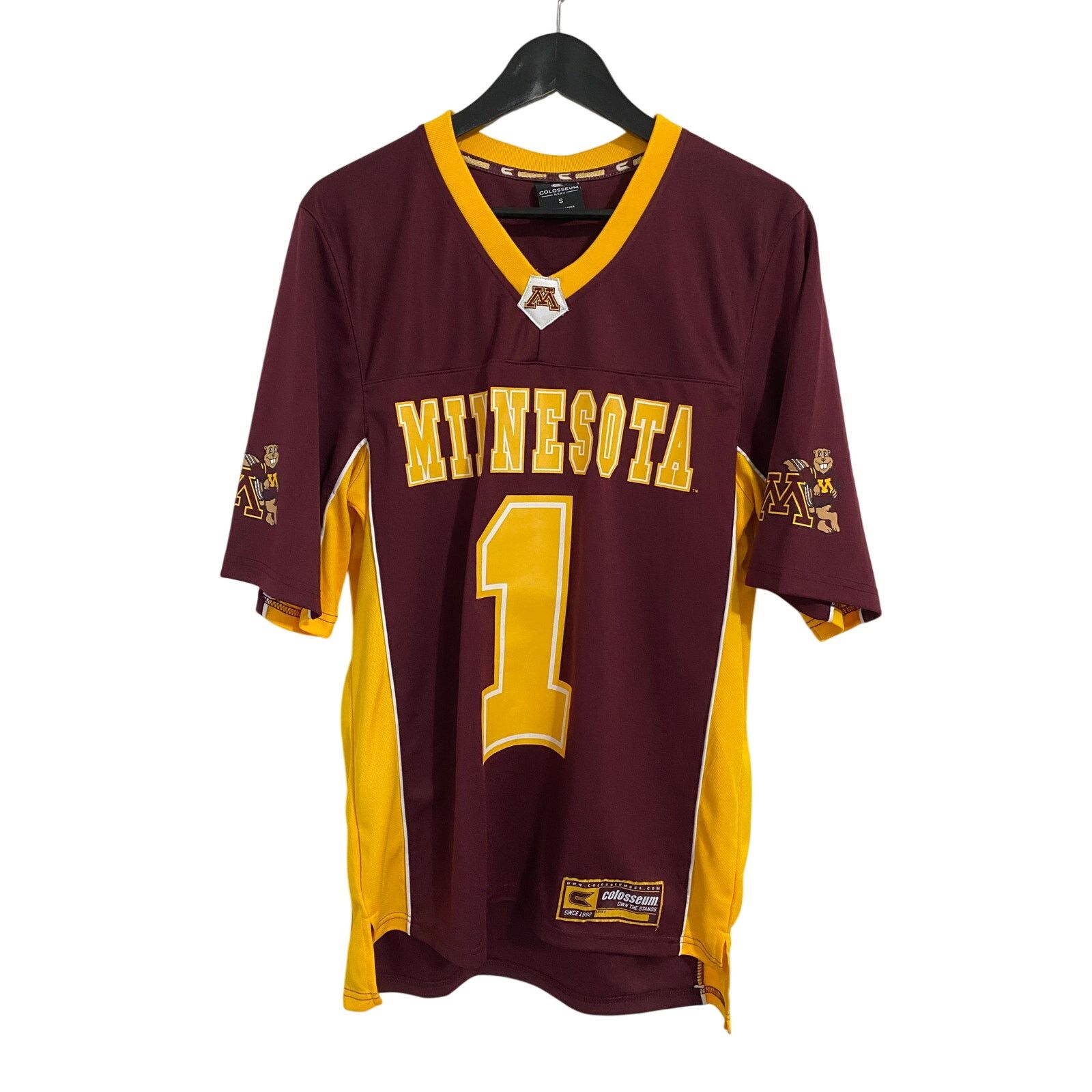 Colosseum Athletics Minnesota Gophers College Football Jersey Size Small Size US S / EU 44-46 / 1 - 1 Thumbnail