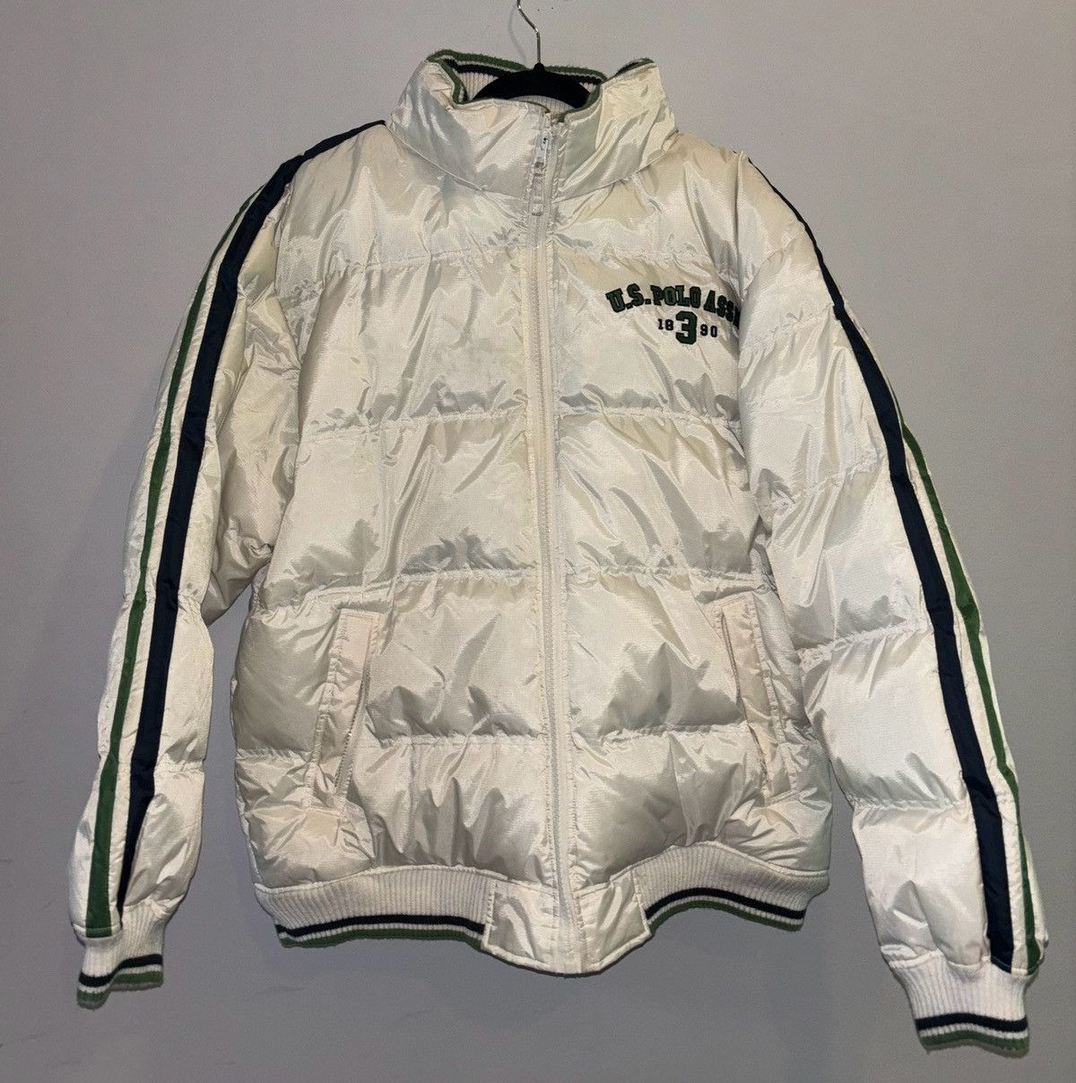 U.S. Polo Assn. Vintage Polo Assn. Puffer Jacket Embroidered y2k Size US XL / EU 56 / 4 - 1 Thumbnail