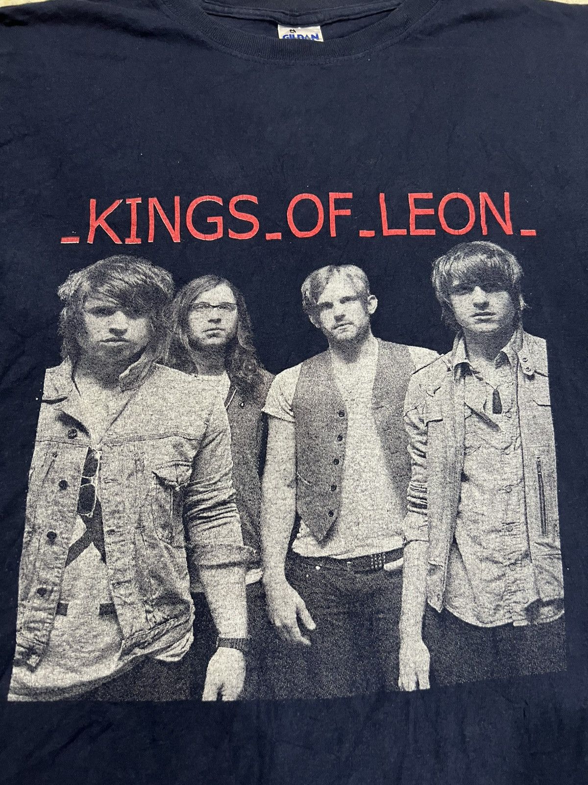 Band Tees × Vintage Y2K Vintage King of Leon 2009 Concert Tour Line Up Shirt Size US M / EU 48-50 / 2 - 5 Thumbnail