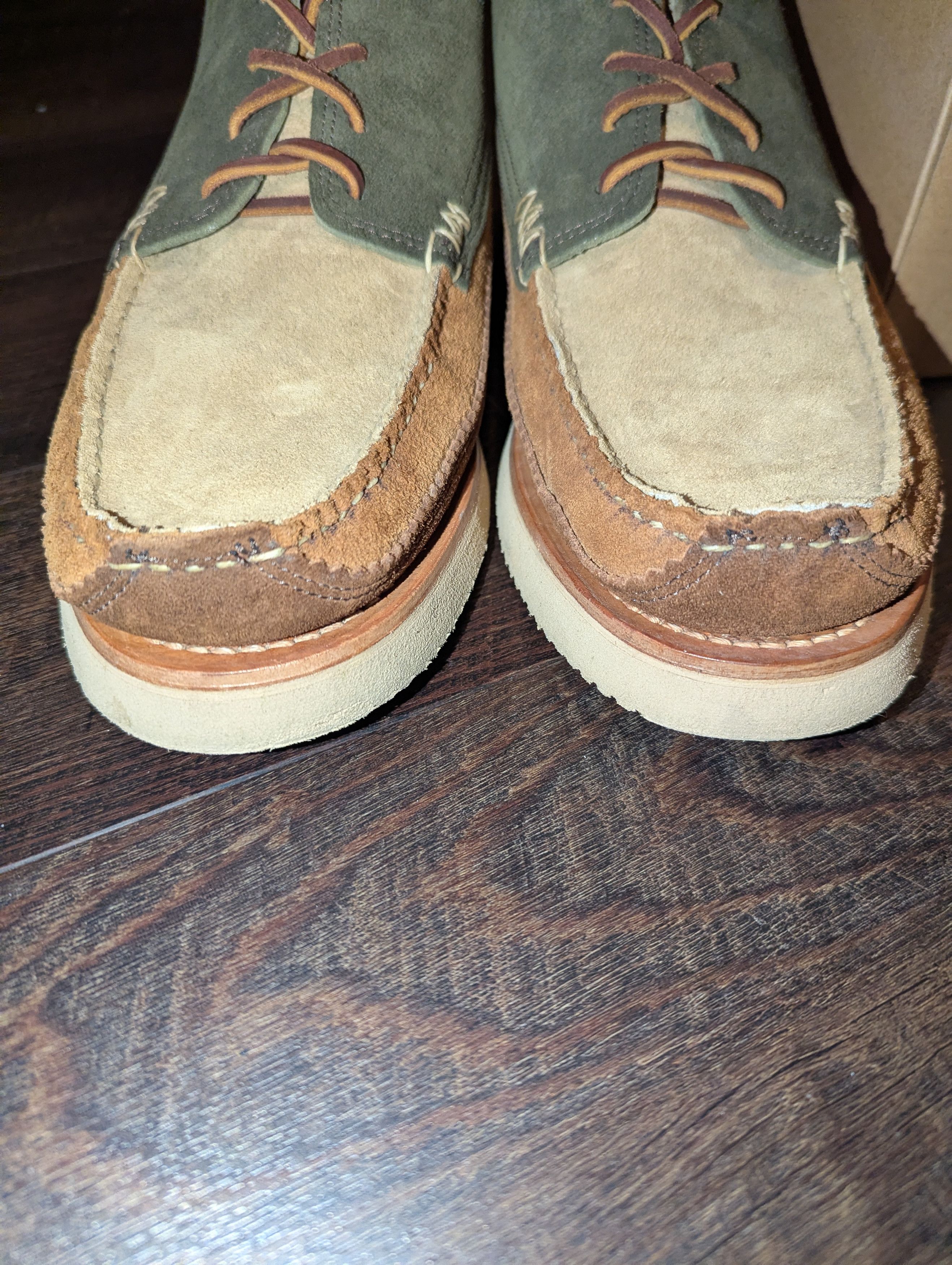 Yuketen Handsewn Maine Guide Oxford DB - FO Quatro Size US 11 / EU 44 - 18 Thumbnail