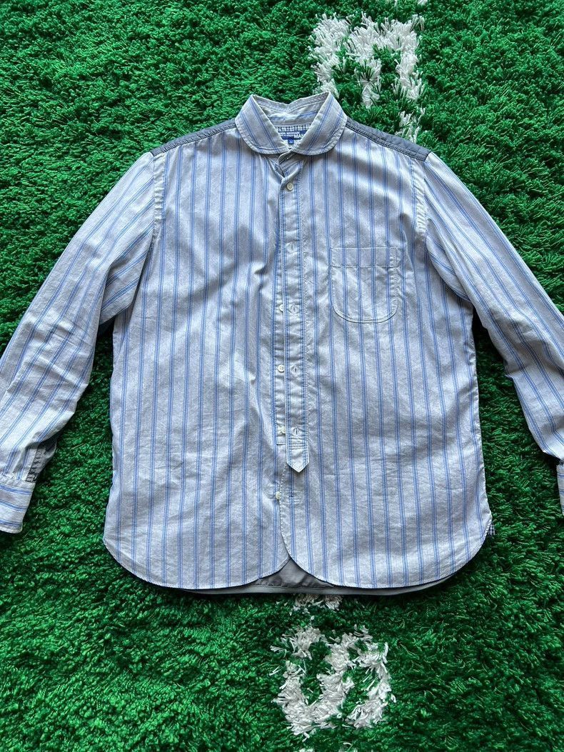Junya Watanabe Junya Watanabe Man Stripe Shirt AD2021 Size US M / EU 48-50 / 2 - 1 Thumbnail