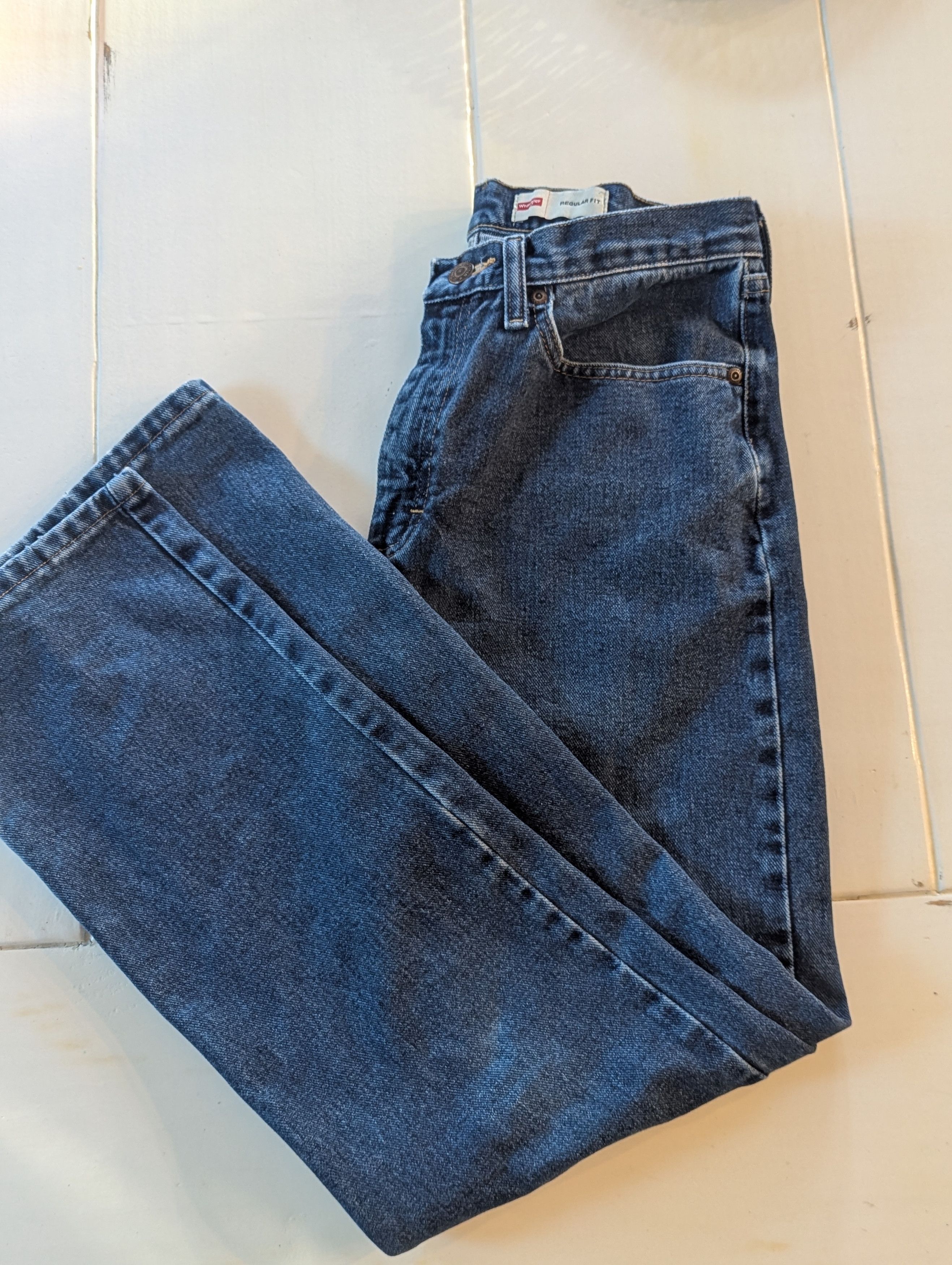 Wrangler Vintage Y2K Wrangler Jeans Size 31x30 Regular Fit Size US 31 - 7 Thumbnail