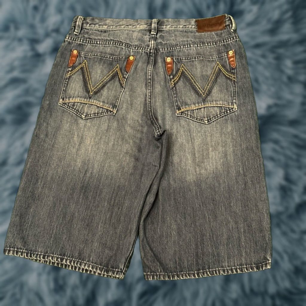 Sean John VINTAGE Sean John Baggy Hip Hop Skater Grunge Jorts Jeans Shorts Mens Sz 36 JNCO Skater Grunge Hip Hop Punk 90s MENS Size US 36 / EU 52 - 1 Thumbnail