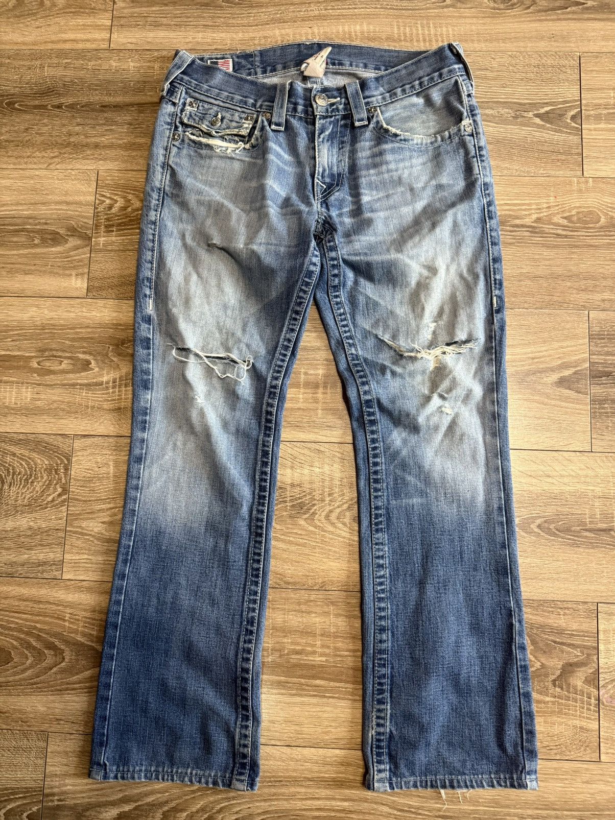 True Religion true religion jeans skull tag, vintage Size US 31 - 2 Thumbnail