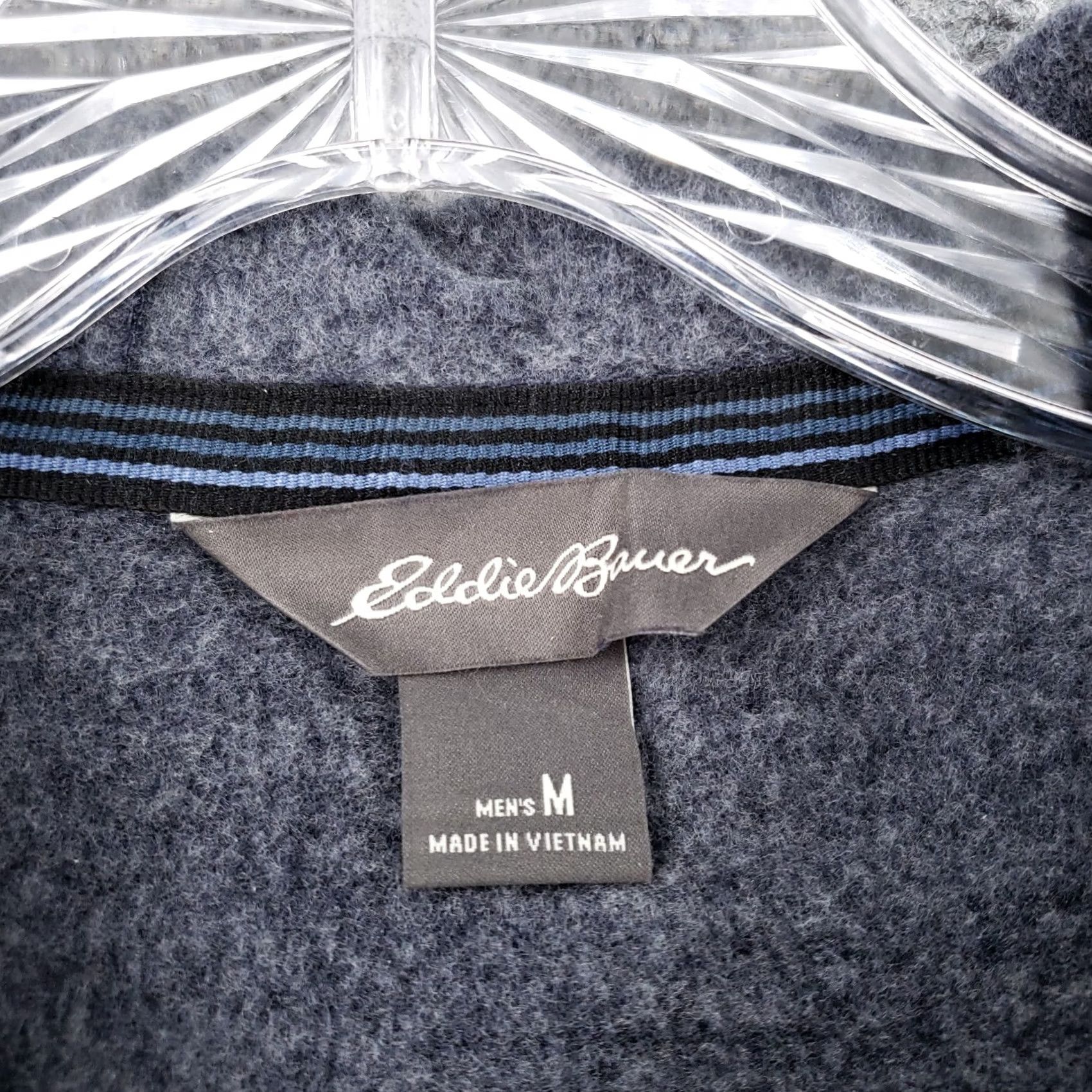 Eddie Bauer Eddie Bauer Hoodie Mens M Medium Gray Drawstring Pullover Fleece Sweatshirt Size US M / EU 48-50 / 2 - 7 Thumbnail