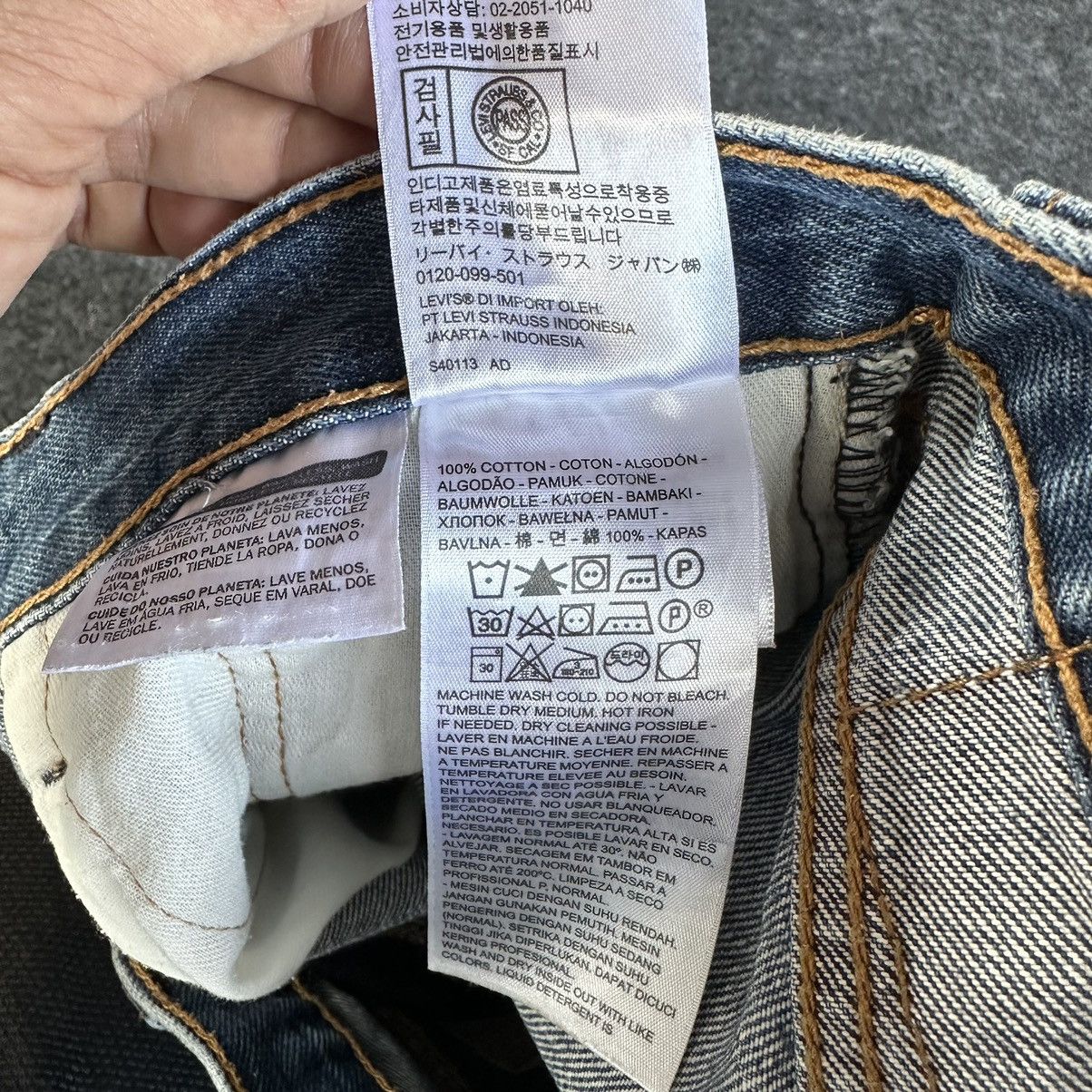 Levi's Y2k Levis 505 Blue Washed Vintage Denim 30x31 D576 Size US 30 / EU 46 - 18 Thumbnail