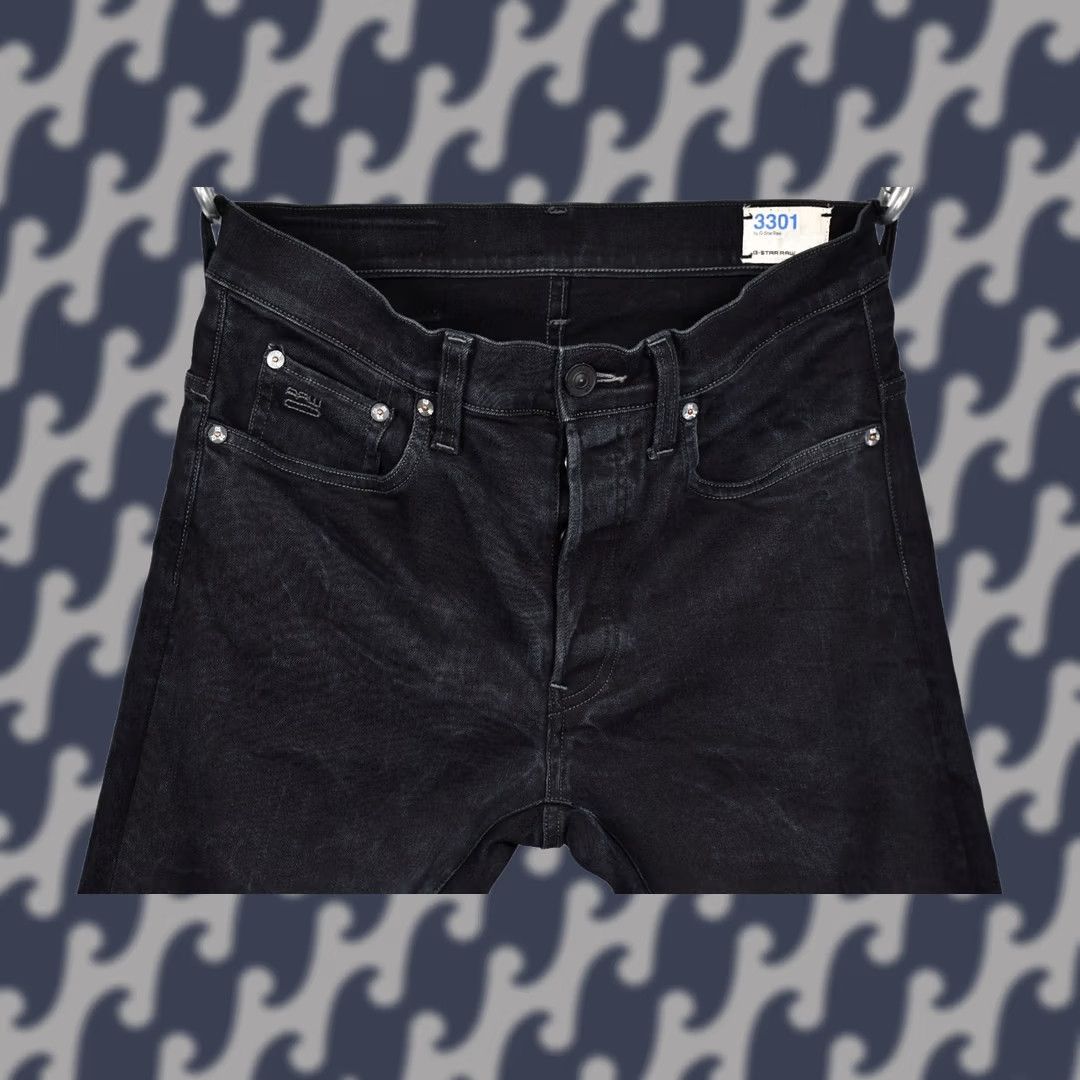 G-Star G-Star Raw 3301 Slim Jeans W32/L34 Mens Shirt? Size US 32 / EU 48 - 1 Thumbnail