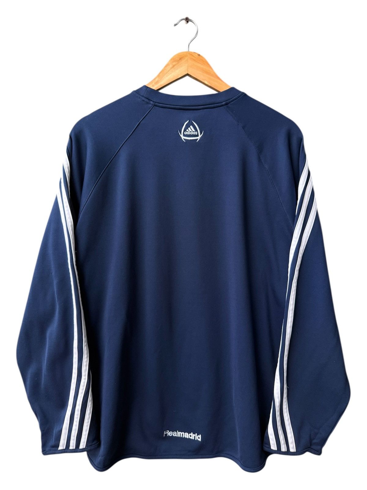Adidas Vintage 2005 Real Madrid training adidas Sweatshirt Size US M / EU 48-50 / 2 - 2 Thumbnail