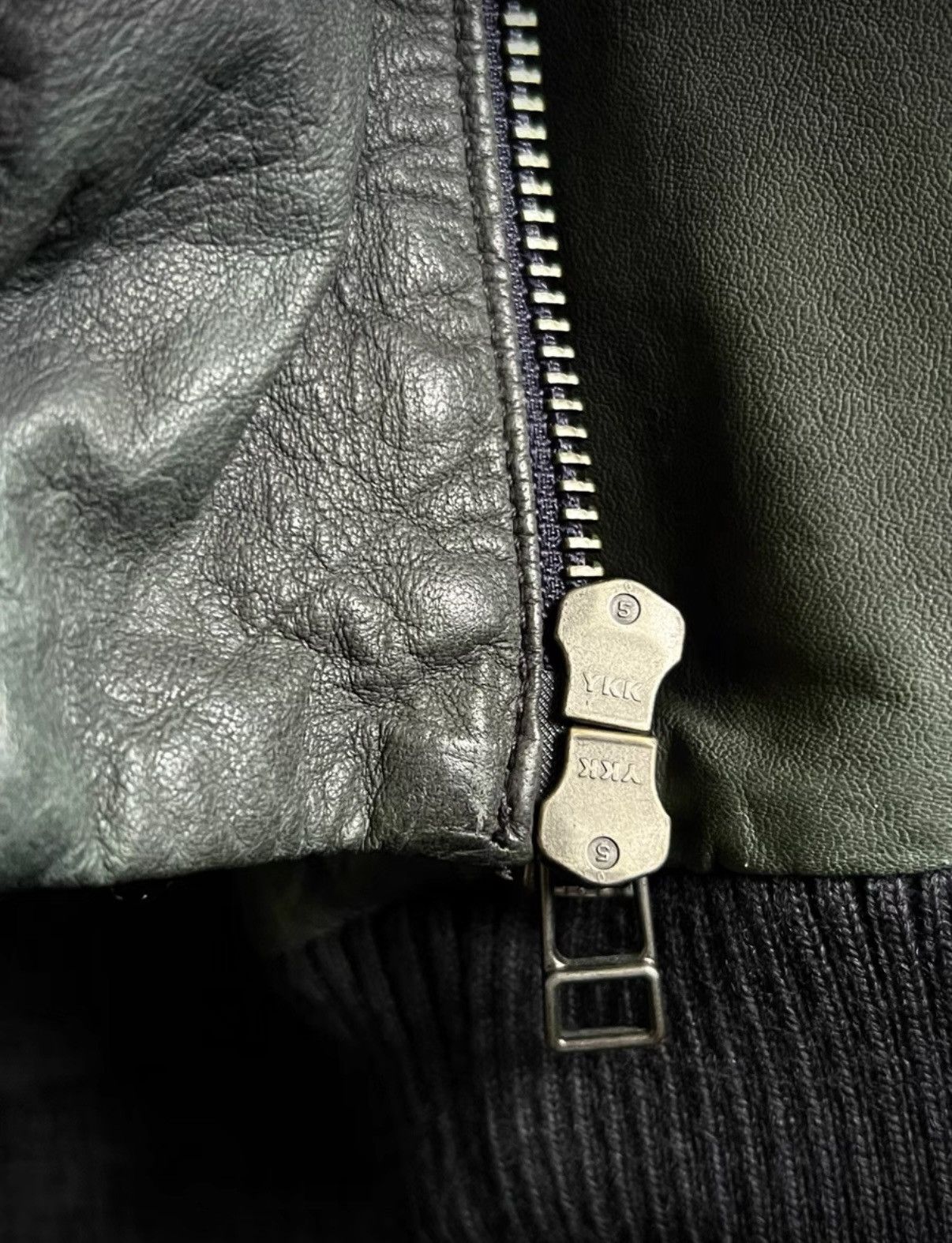 Japanese Brand CATHY JANE Avant-Garde Leather Jacket - Darkwear Style Size US S / EU 44-46 / 1 - 5 Thumbnail