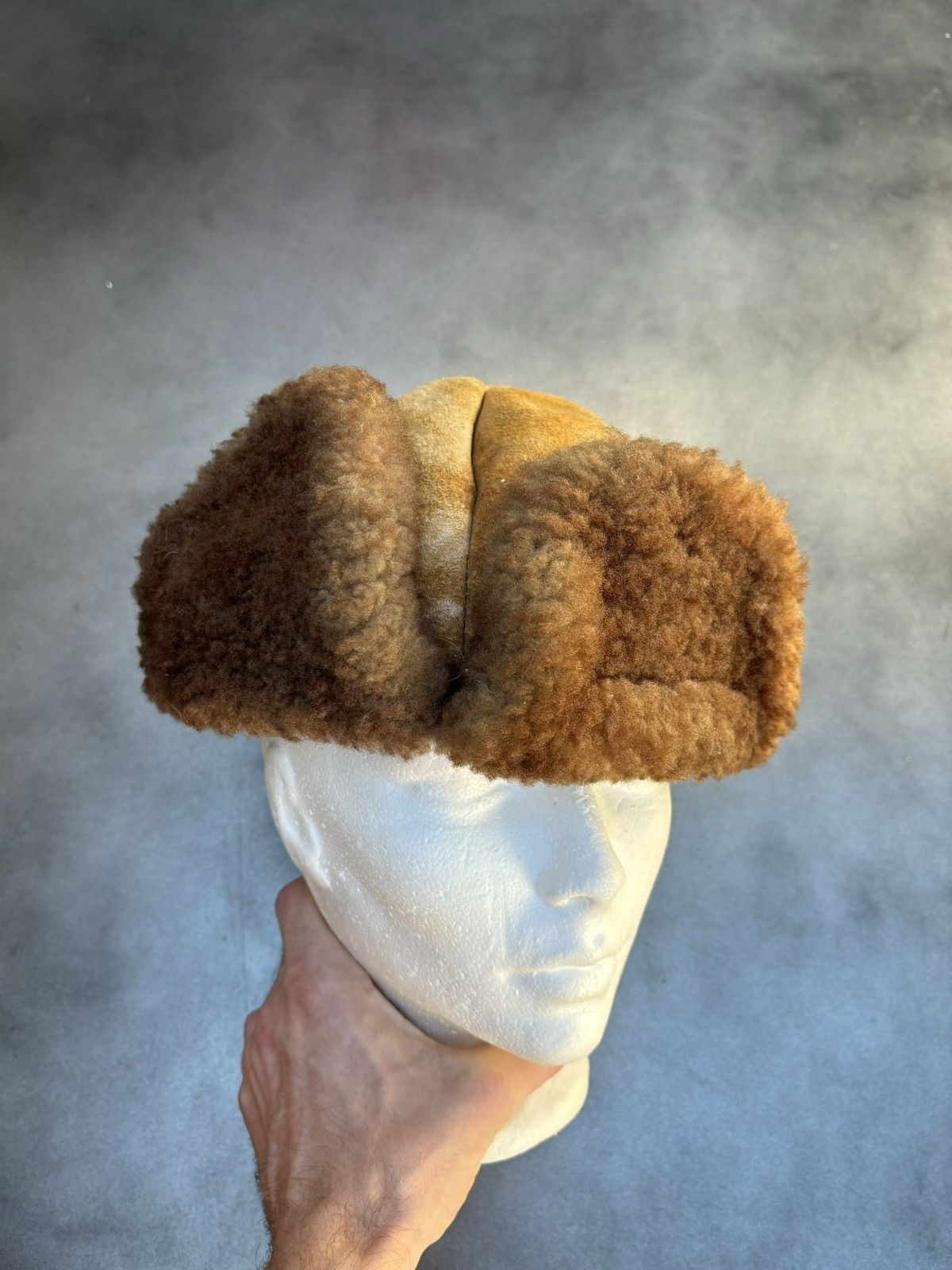 Vintage Vintage Shearling Trapper Sheepskin Ushanka Aviator Hunting Size ONE SIZE - 18 Thumbnail
