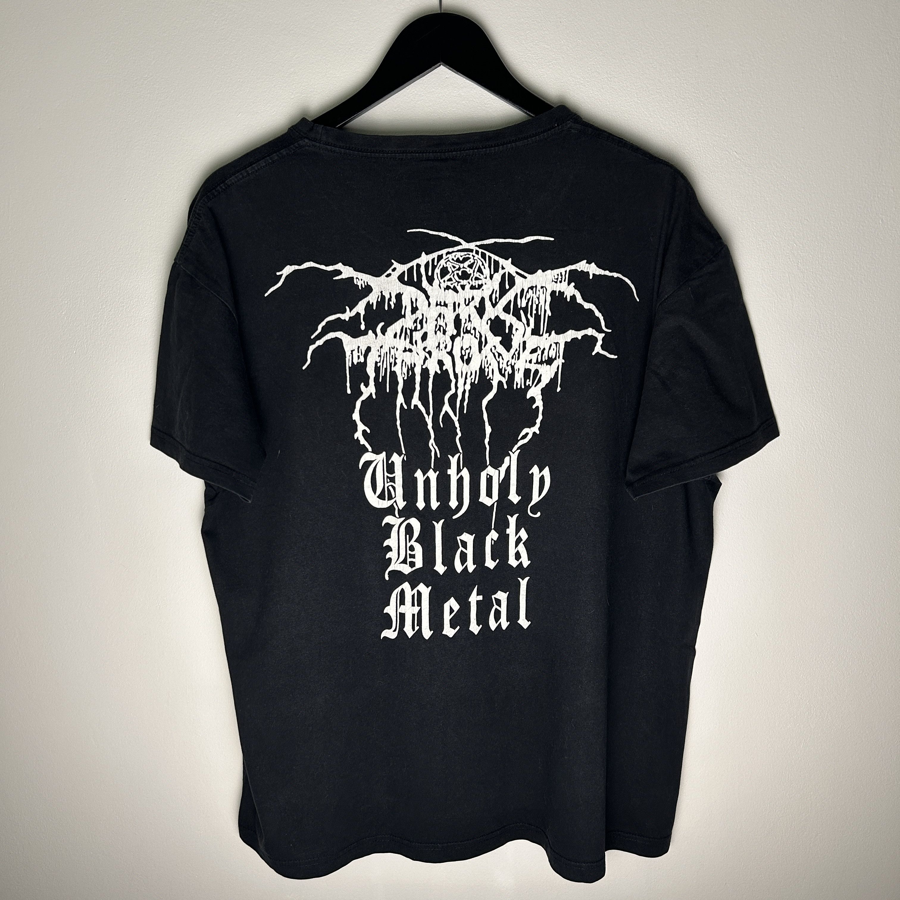 Band Tees Vintage Darkthrone Transilvanian Hunger Band T-shirt Size US XL / EU 56 / 4 - 2 Thumbnail