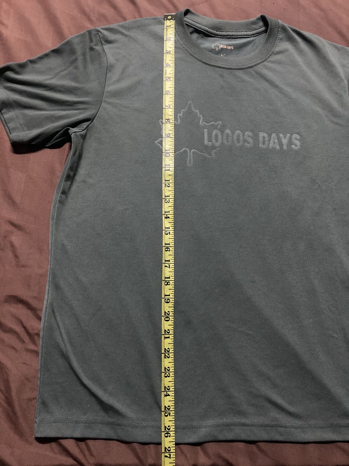 Japanese Brand Logos Days Olive Green Tee Size US L / EU 52-54 / 3 - 8 Thumbnail