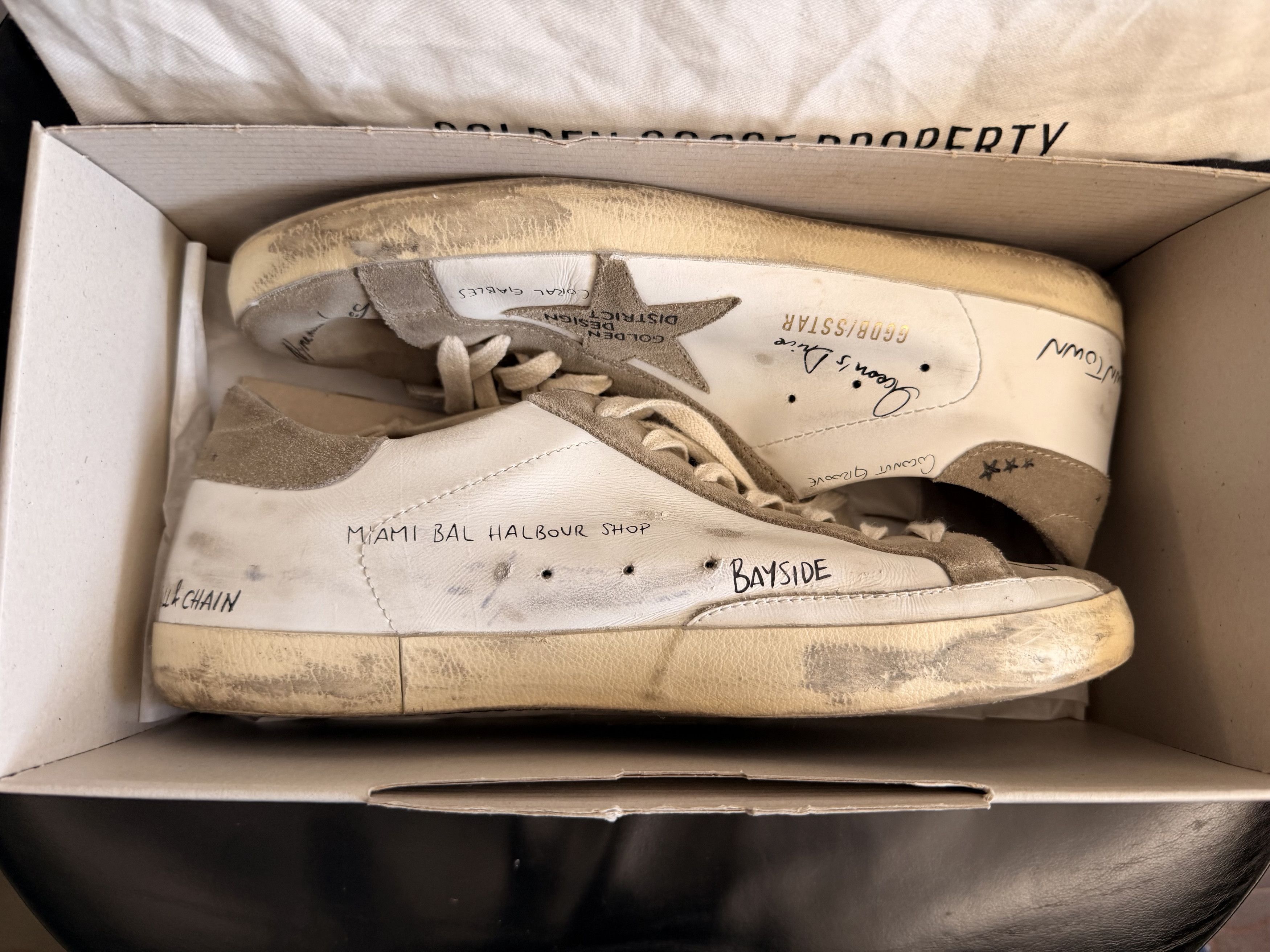 Golden Goose GOLDEN GOOSE SUPER STAR MIAMI JOURNEY Limited Edition Size US 10 / EU 43 - 8 Thumbnail