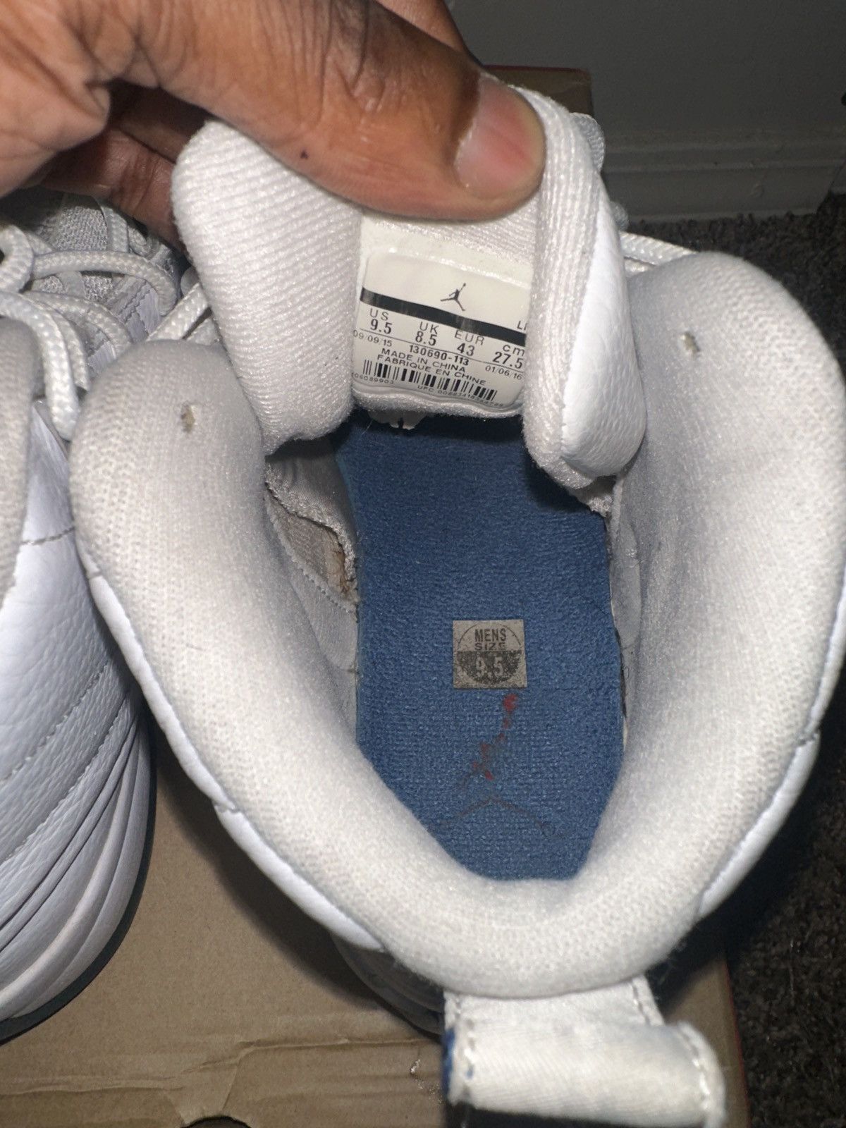 Jordan Brand 2016 French Blue retro 12s Size US 9.5 / EU 42-43 - 6 Thumbnail