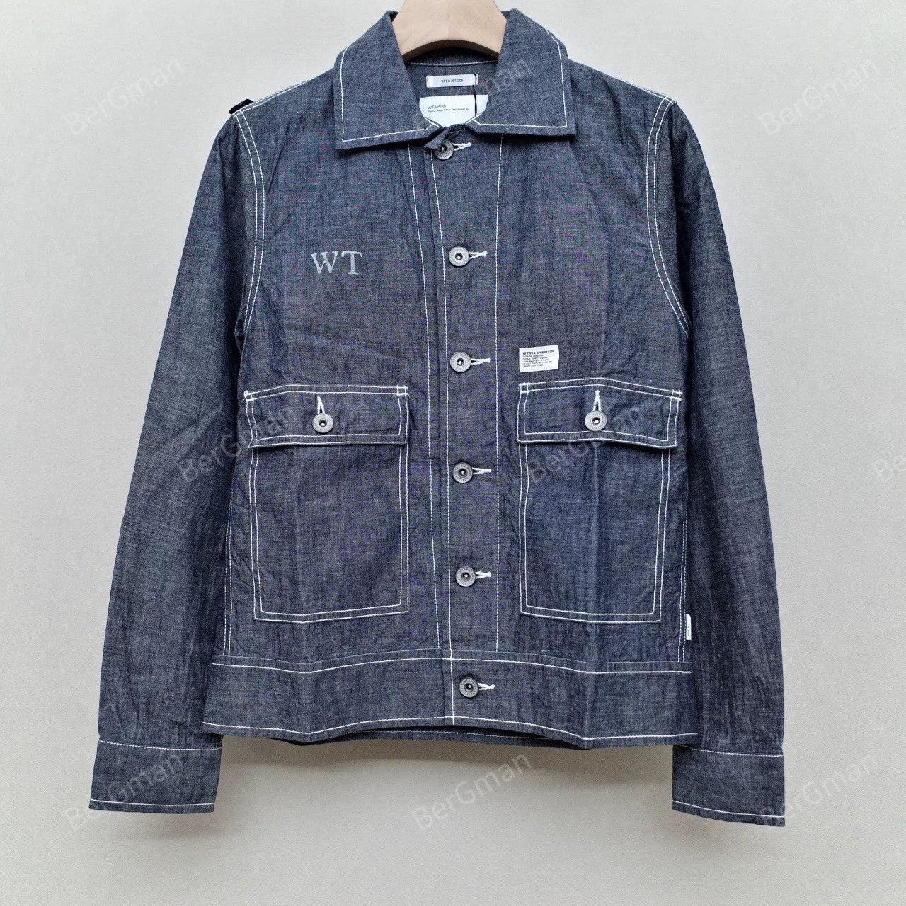 Wtaps Wtaps DECK 12 Two-Pocket Shirt Jacket Size US S / EU 44-46 / 1 - 1 Thumbnail