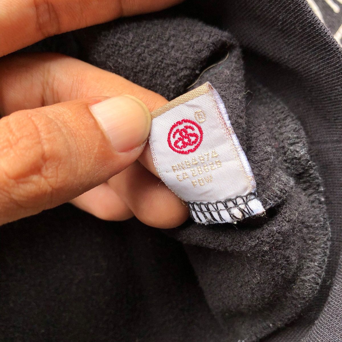 Stussy Vintage STUSSY 80 ovp sleeve hoodies Size US M / EU 48-50 / 2 - 6 Thumbnail