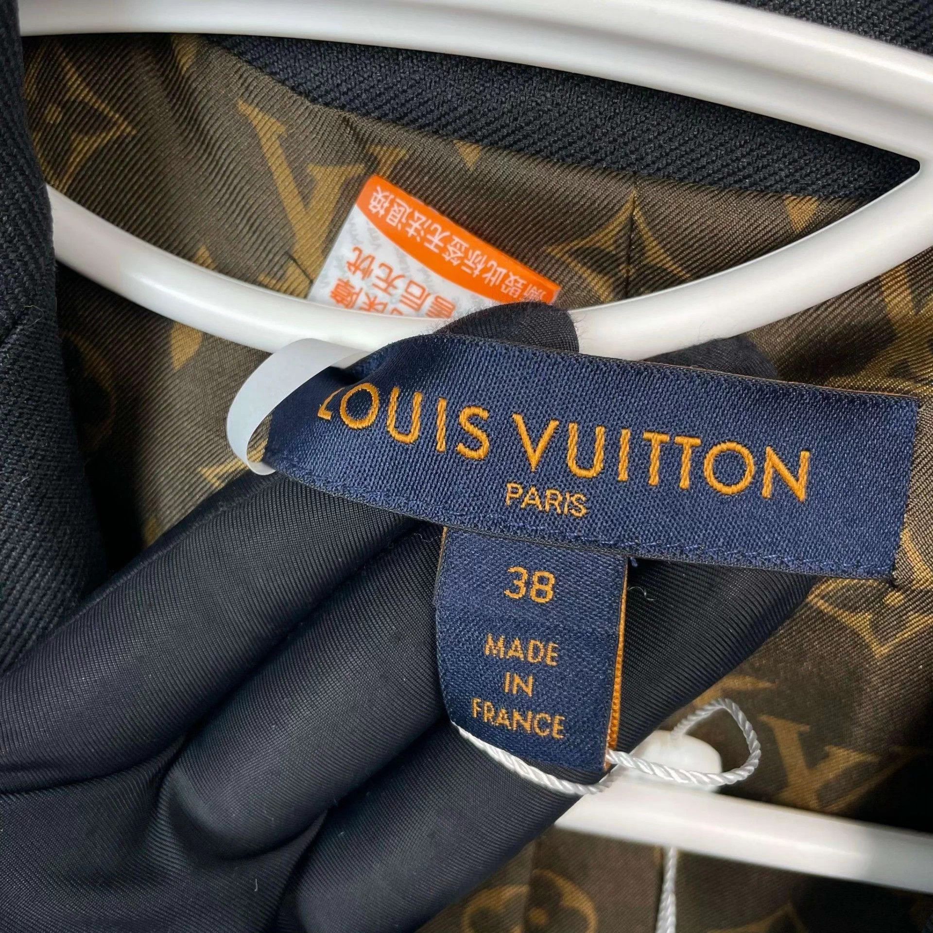 Louis Vuitton LV blazer 38 black Size S / US 4 / IT 40 - 3 Thumbnail