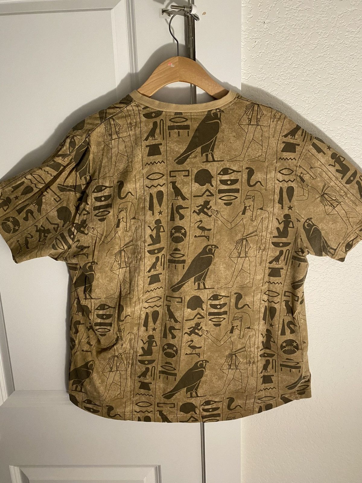 Play Cloths [RARE] Play Cloths Hieroglyphs T-shirt - XXL Size US XXL / EU 58 / 5 - 2 Thumbnail