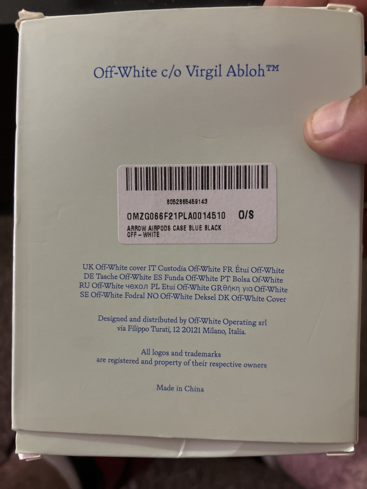 Off-White Off white AirPod 2nd gen case Size ONE SIZE - 2 Thumbnail
