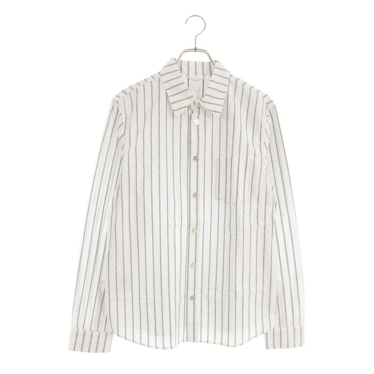 Chrome Hearts Chrome Hearts Logo Stripe Long Sleeve Shirt Size US M / EU 48-50 / 2 - 1 Thumbnail