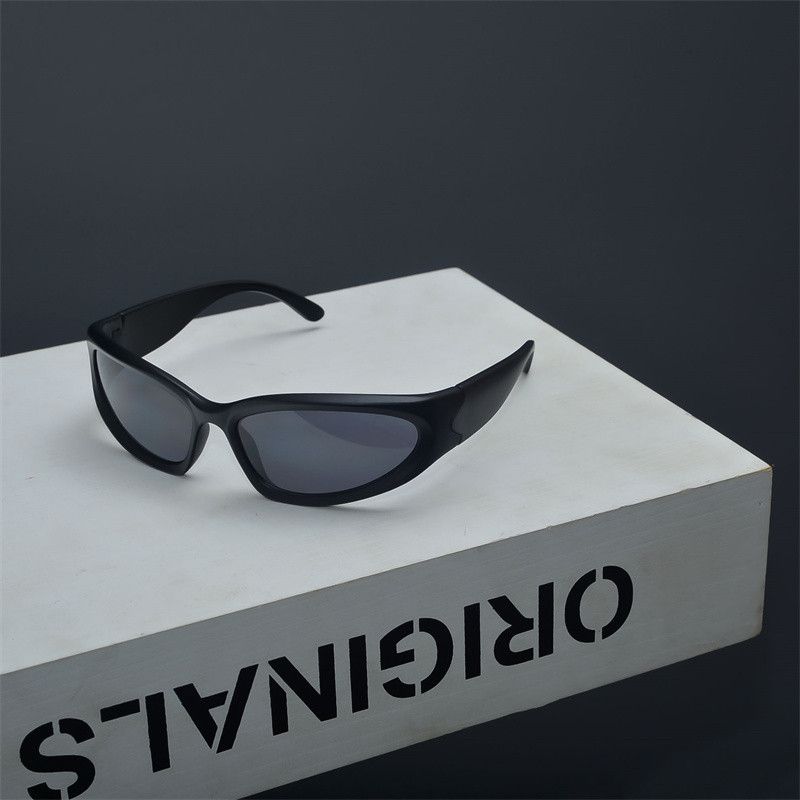 VIBE Crazy Street ins style custom avant-garde sunglasses Size ONE SIZE - 6 Thumbnail