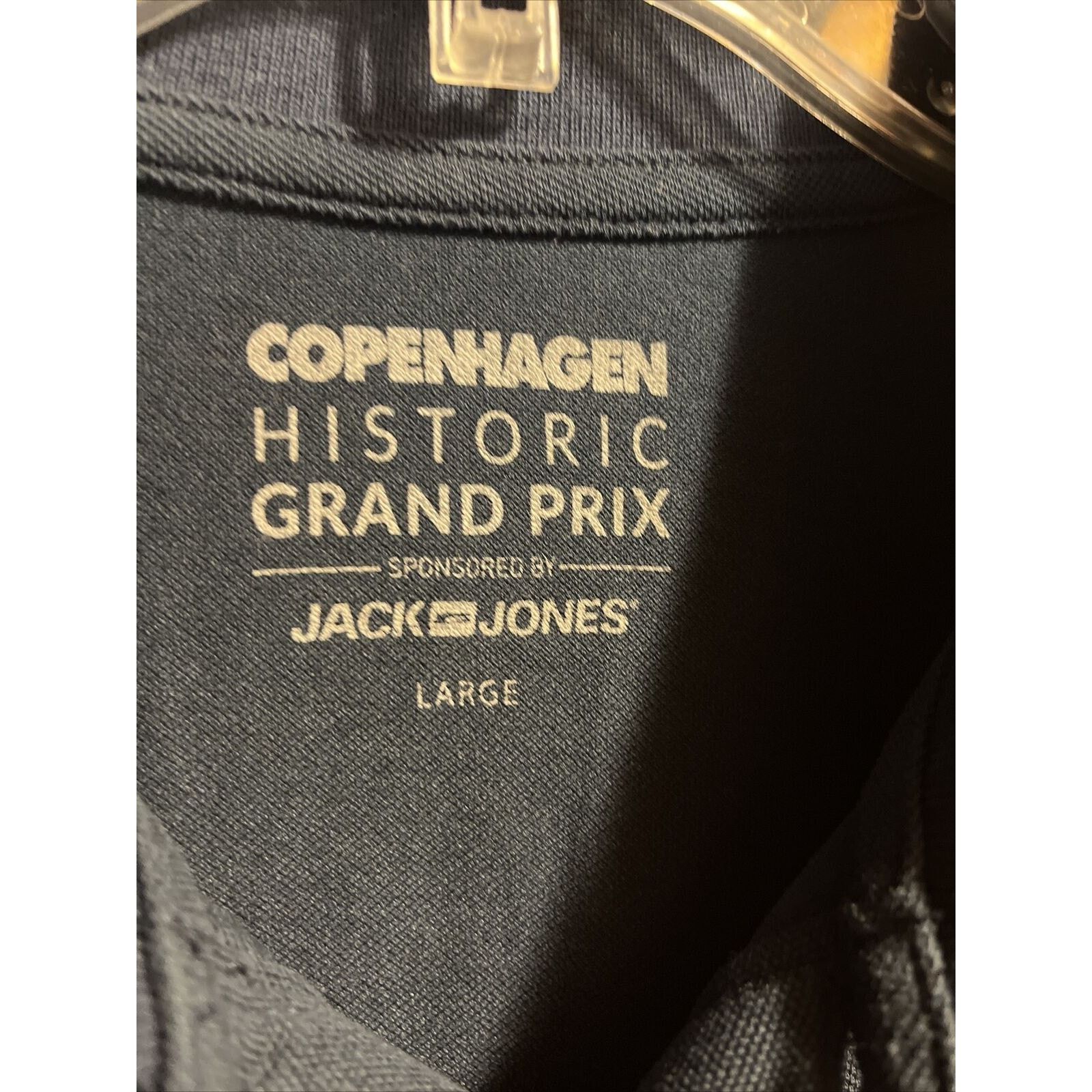 Other Copenhagen Historic Grand Prix Men’s L Navy Blue Button Polo Size US L / EU 52-54 / 3 - 3 Thumbnail