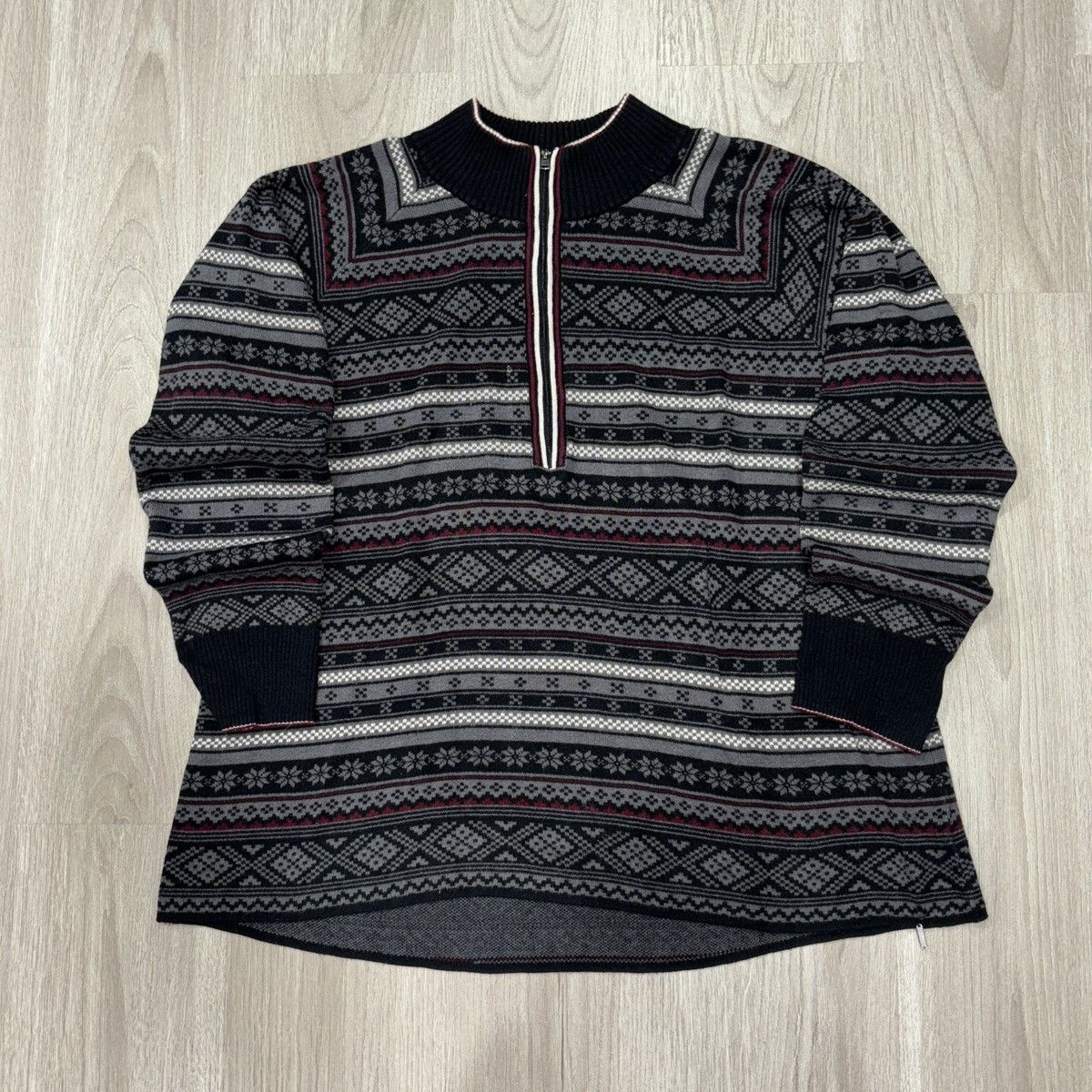 Eddie Bauer Eddie Bauer Men's Quarter Zip Sweater Size XXL Size US XXL / EU 58 / 5 - 1 Thumbnail