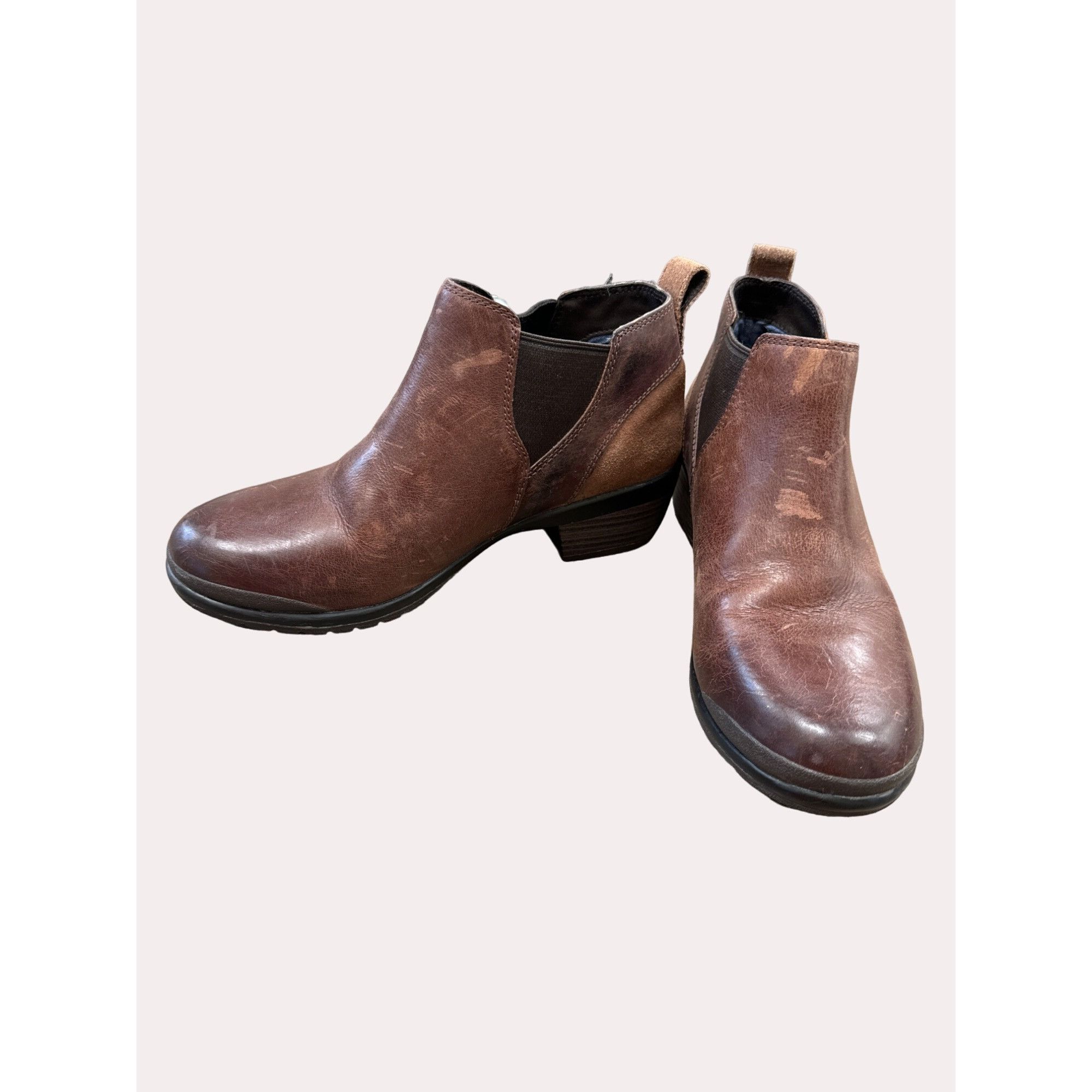 KEEN Keen women’s brown leather ankle boots shoes size 7 SKU 6174 Size US 7 / IT 37 - 3 Thumbnail