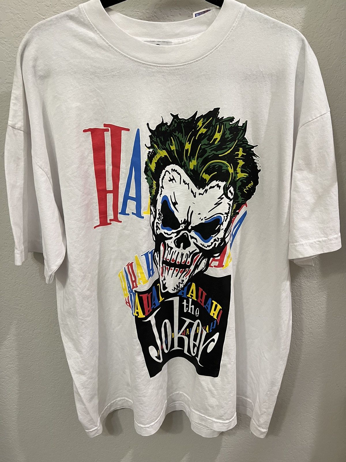 image of Warren Lotas X Joker Tee in White, Men's (Size XL)