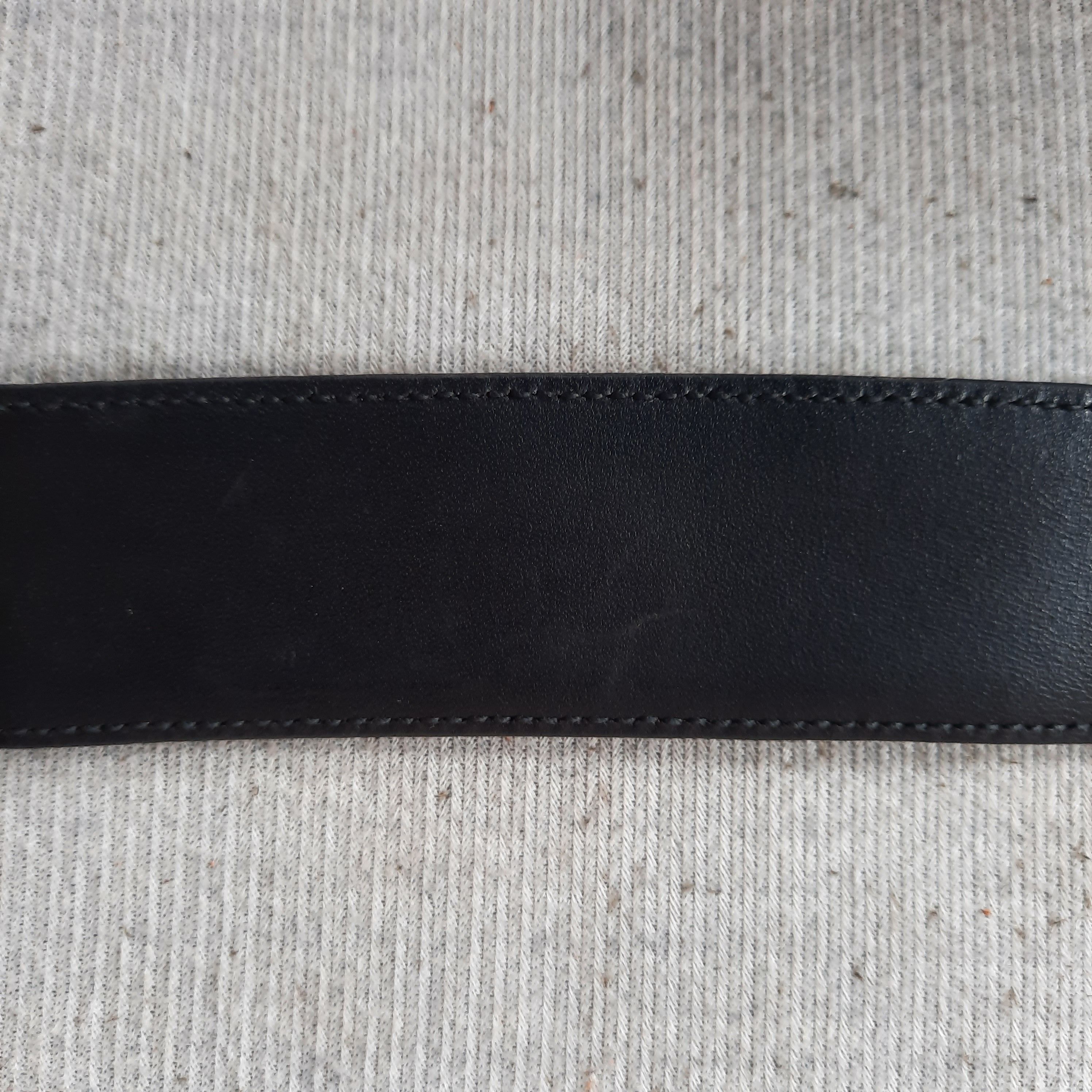 Longchamp 🐎 Vintage 80s longchamp big logo buckle belt Size ONE SIZE - 8 Thumbnail