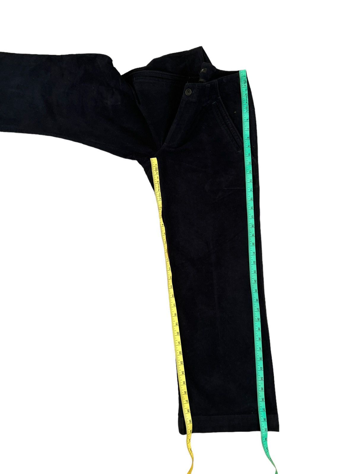 Theory Theory Made in Japan 6 Pocket Suede Cotton Wide Leg Pant Size US 30 / EU 46 - 5 Thumbnail