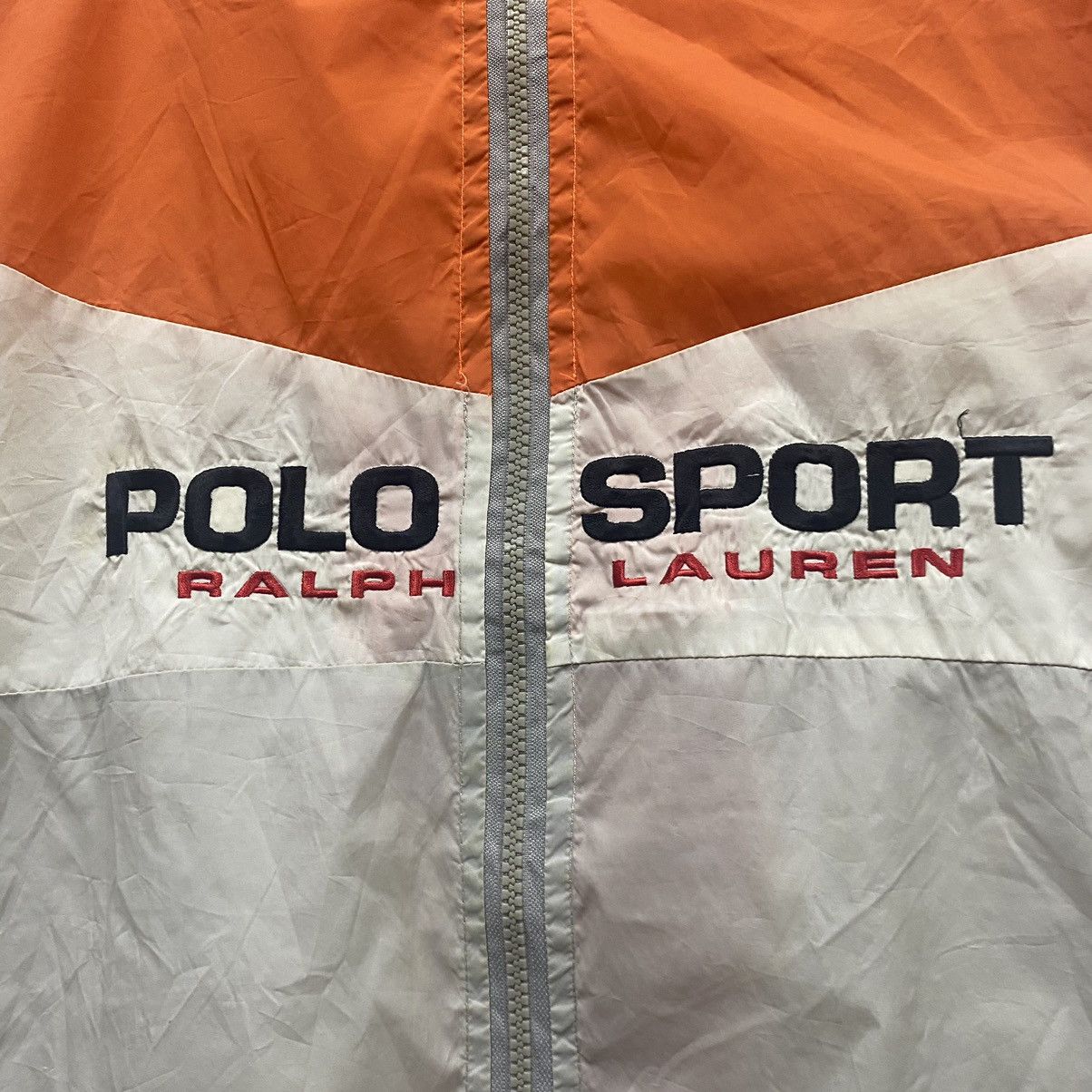 Polo Ralph Lauren × Ralph Lauren × Vintage 2000s Polo Sport Ralph Lauren Spell Out Colour block Jacket Size US M / EU 48-50 / 2 - 6 Thumbnail