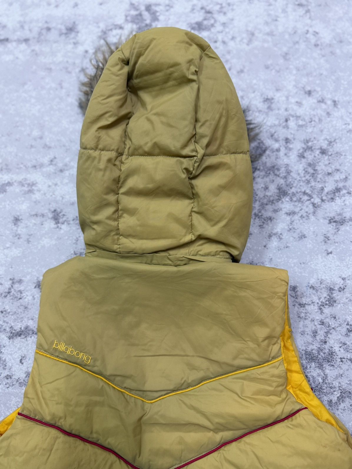 Billabong Billabong Faux Fur Puffer Down Jacket Vests Size XS / US 0-2 / IT 36-38 - 14 Thumbnail