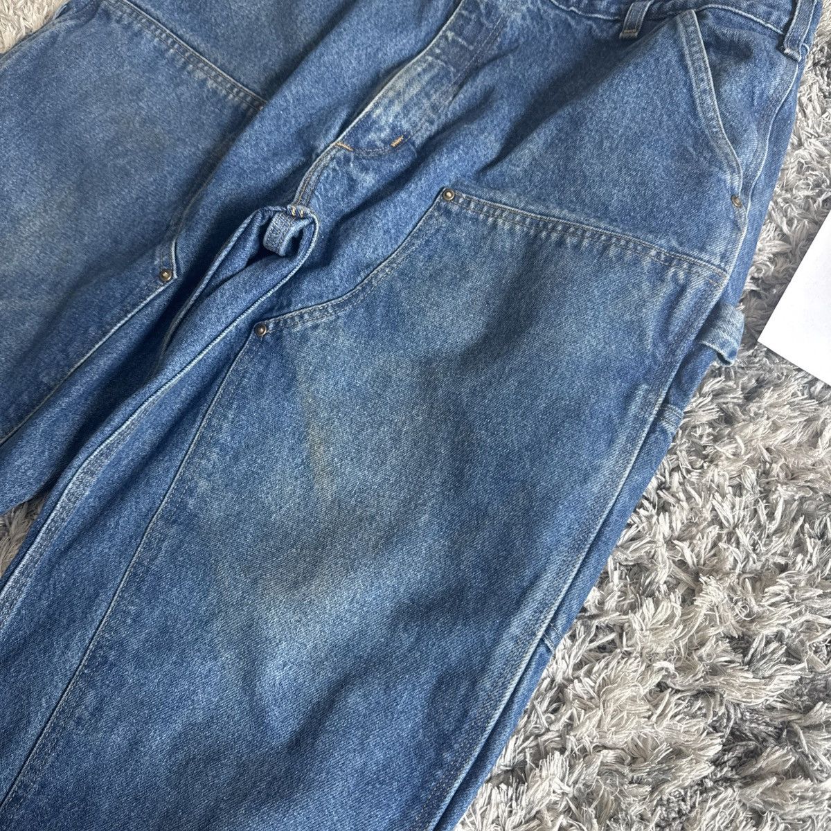 Carhartt Vintage 90’s Carhartt Jeans 38x30 Denim Double Knee B73-DST Size US 38 / EU 54 - 5 Thumbnail