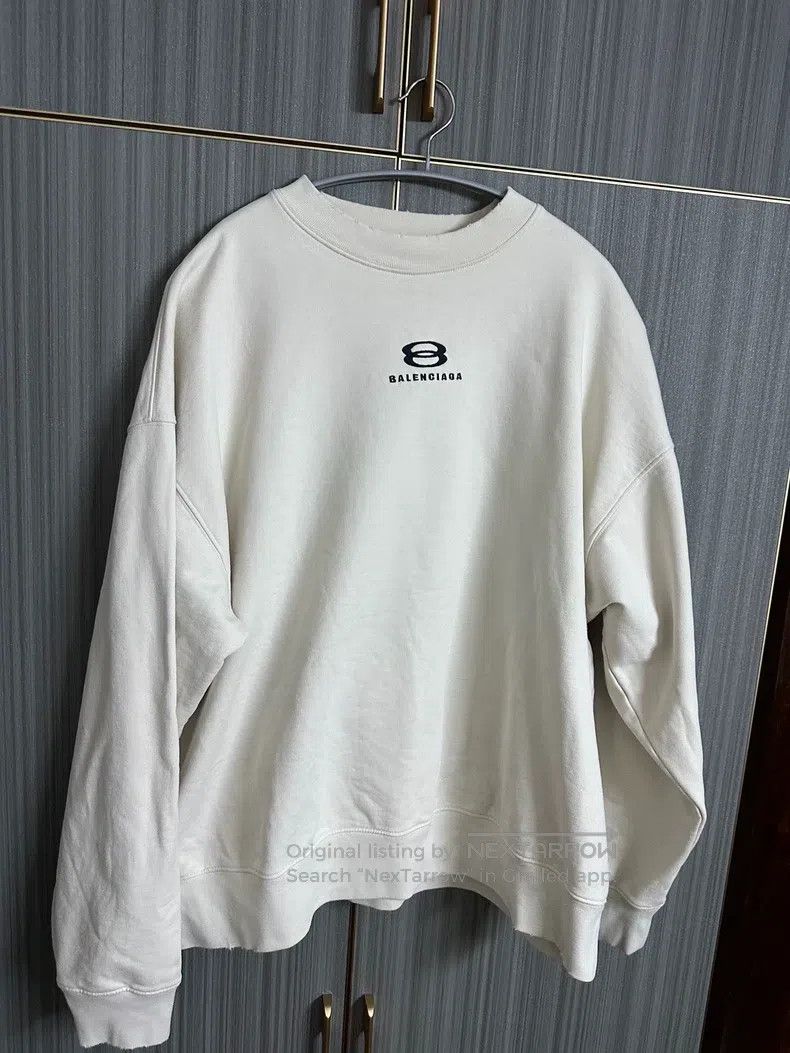 Balenciaga Balenciaga Double Ring Ski Sweatshirt Size US S / EU 44-46 / 1 - 1 Thumbnail