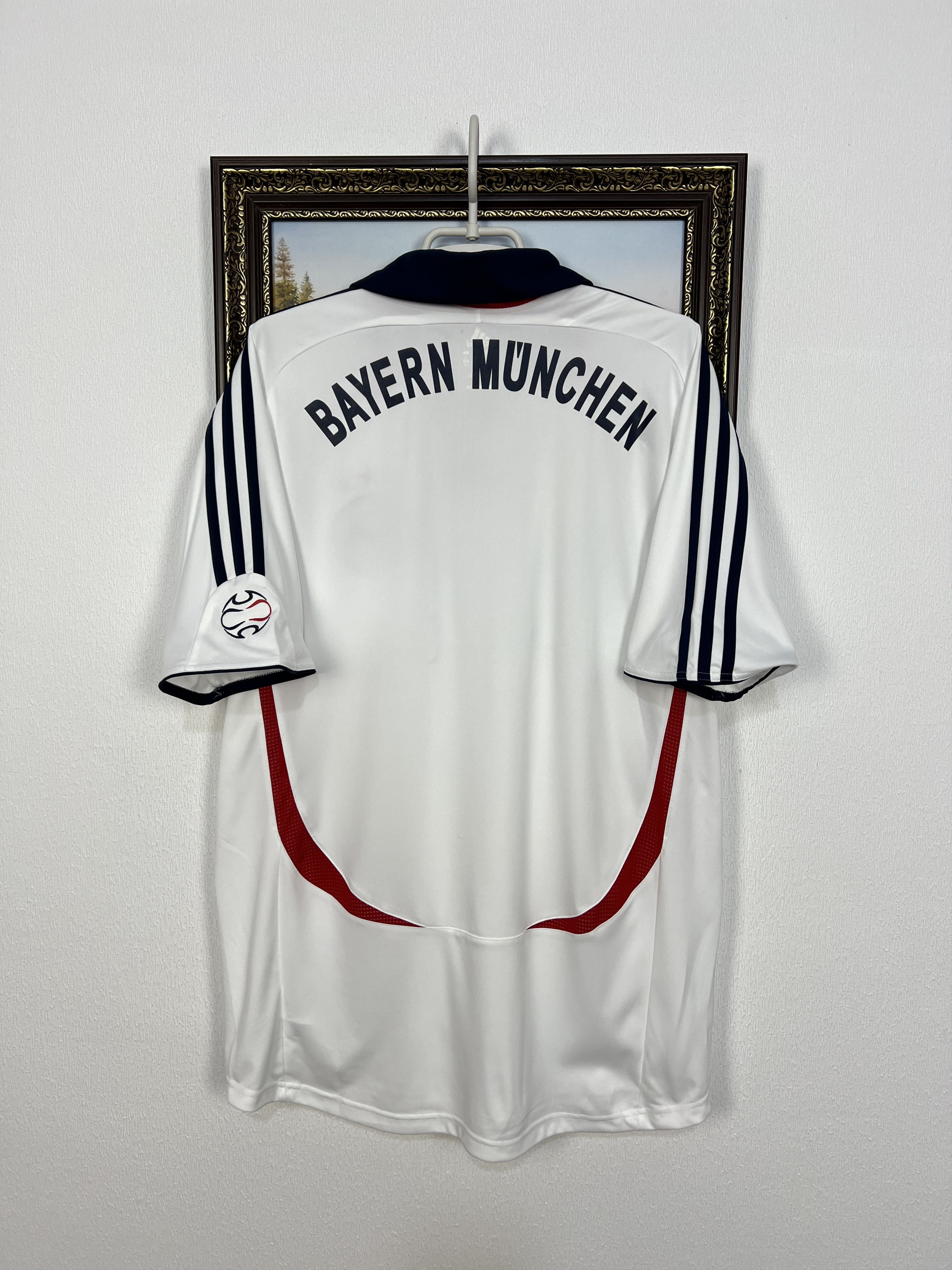 Adidas Bayern Munich Away football shirt 2006 Soccer Adidas Size US L / EU 52-54 / 3 - 11 Thumbnail