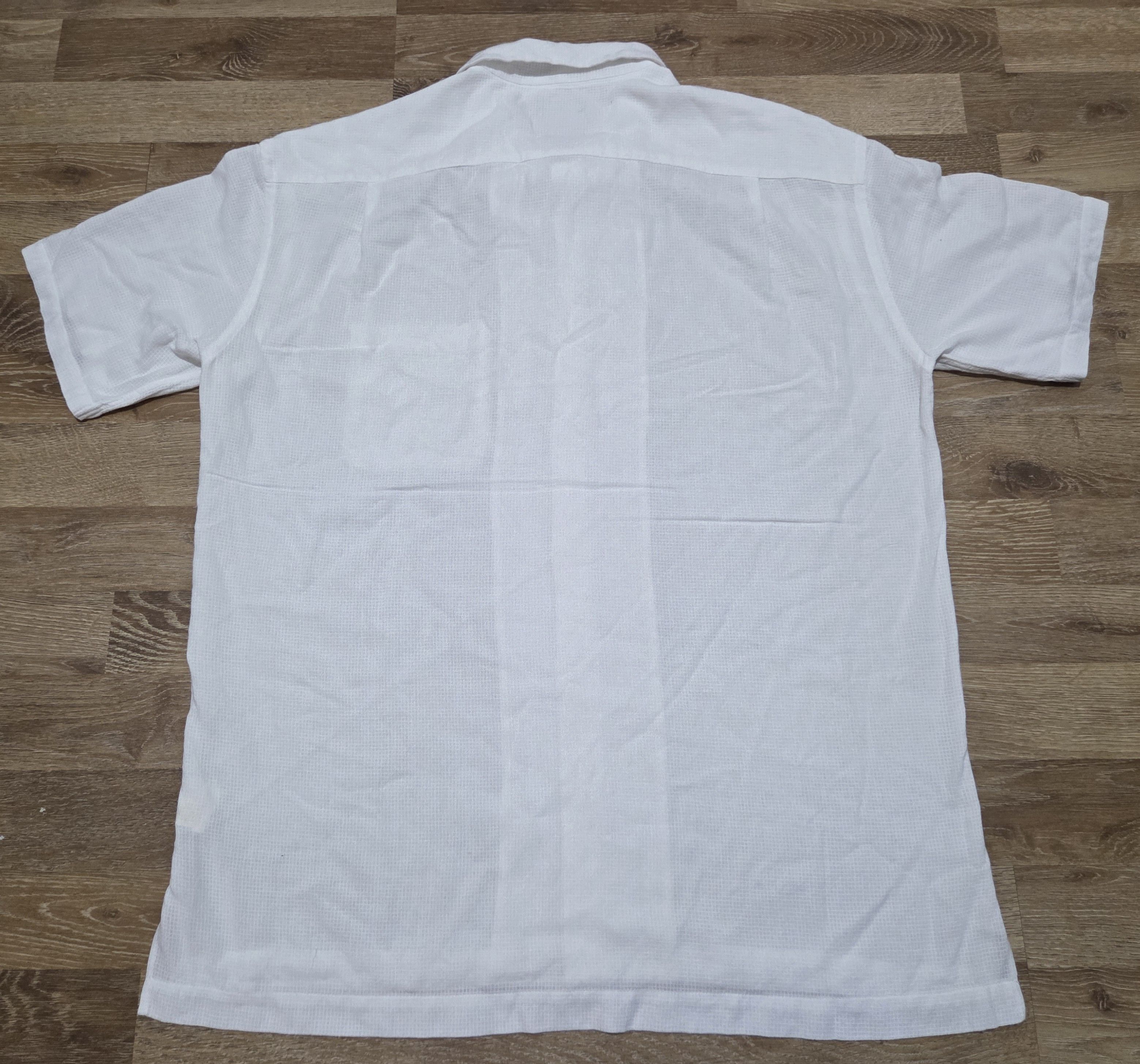 Japanese Brand Vintage Tete Homme Kazutaka Katoh Rayon Issey Miyake Shirt Size US M / EU 48-50 / 2 - 2 Thumbnail