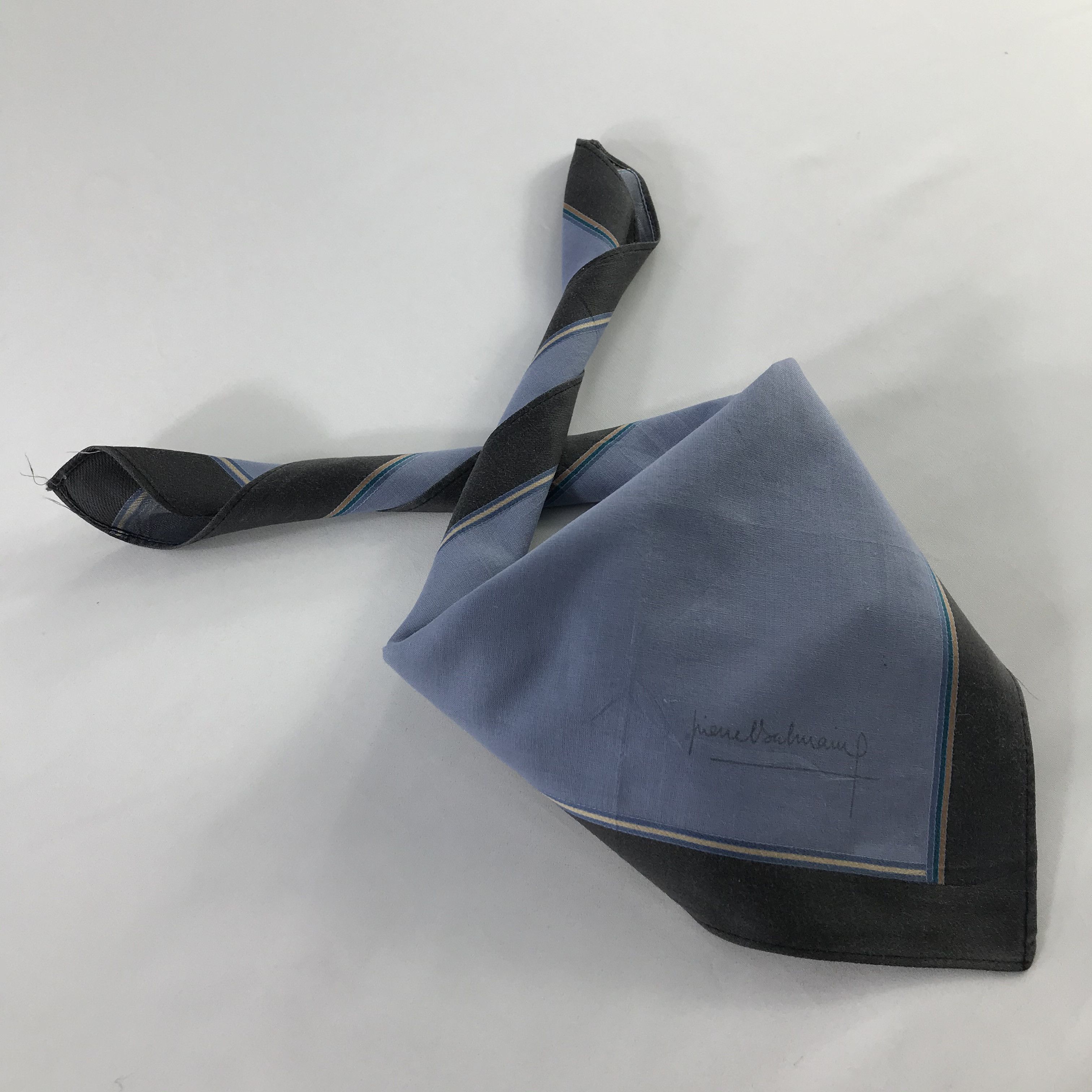 Pierre Balmain × Vintage Pierre Balmain Bandana / Handkerchief / Neckerchief - S434 Size ONE SIZE - 4 Thumbnail