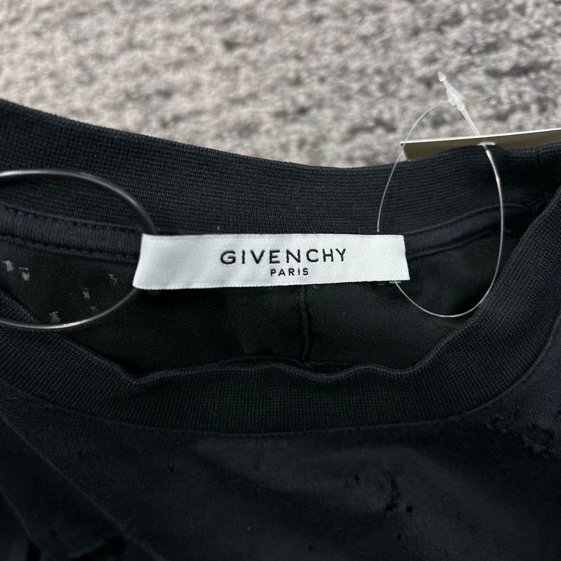 Givenchy Givenchy Ripped Short Sleeve Size US XXS / EU 40 - 4 Thumbnail