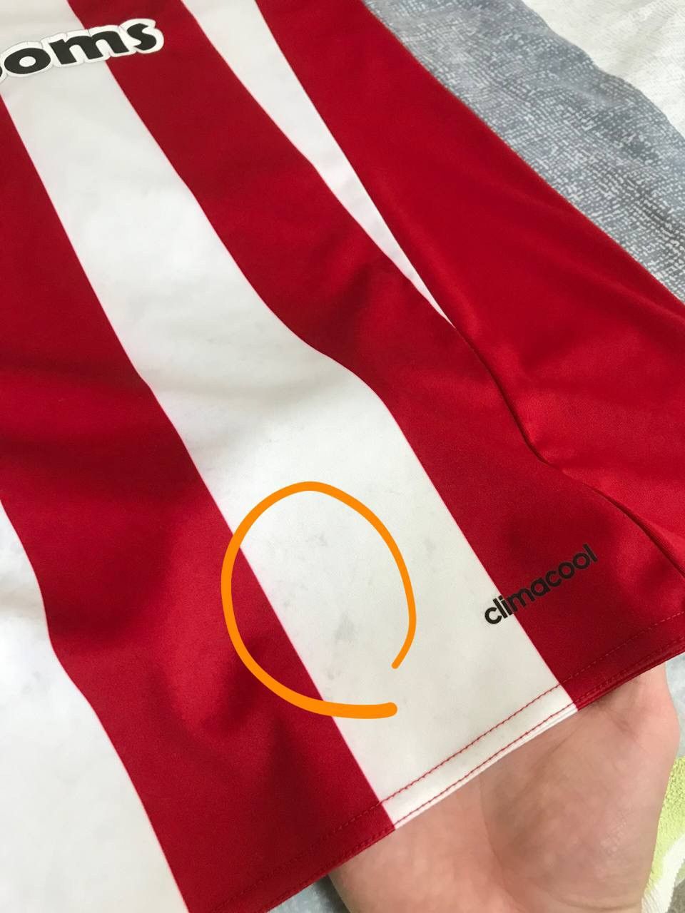 Adidas 🔥 Adidas Sheffield United FC 2016 Jersey T Shirt Soccer Size US L / EU 52-54 / 3 - 8 Thumbnail