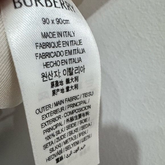 Burberry Burberry Equestrian Knight Design Square Silk Scarf Archive Size ONE SIZE - 7 Thumbnail