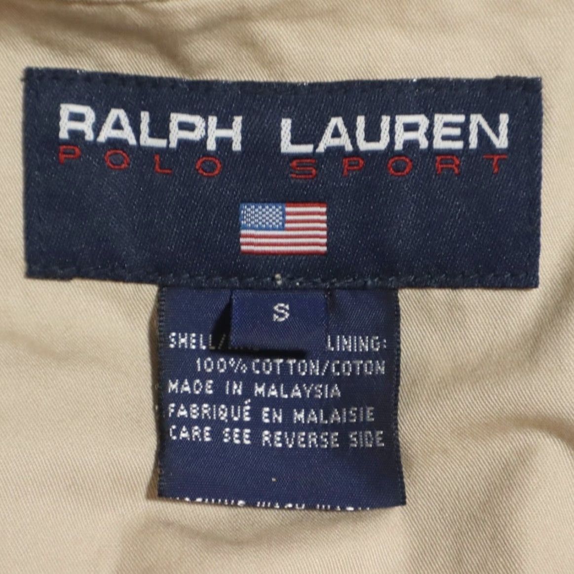 Ralph Lauren Ralph Lauren Polo Sport Twill Chore Jacket Khaki Men's S Shirt Size US S / EU 44-46 / 1 - 5 Thumbnail