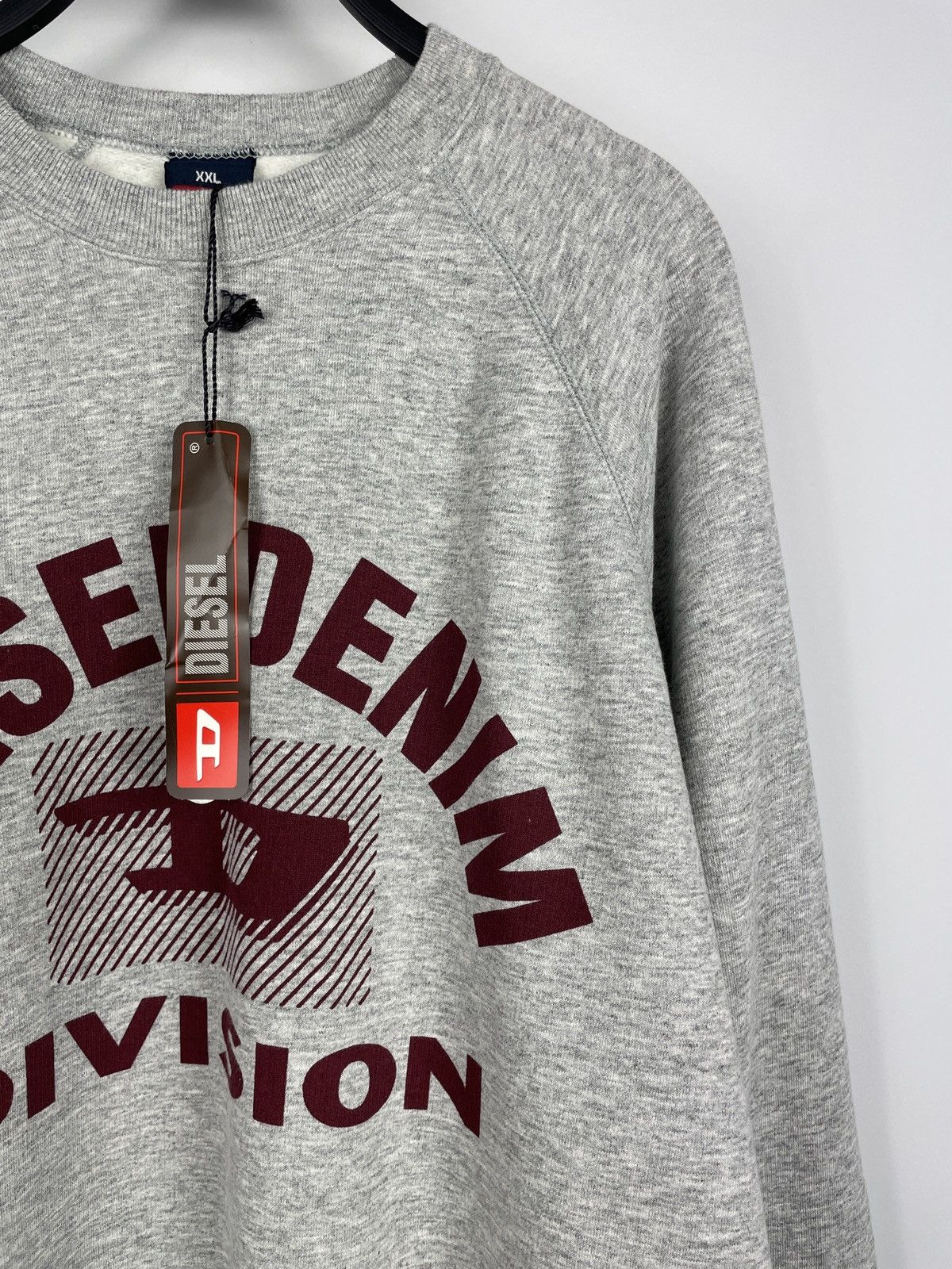 Diesel × Vintage New!!! Vintage Diesel Division Y2K Sweatshirt Size US XXL / EU 58 / 5 - 3 Thumbnail