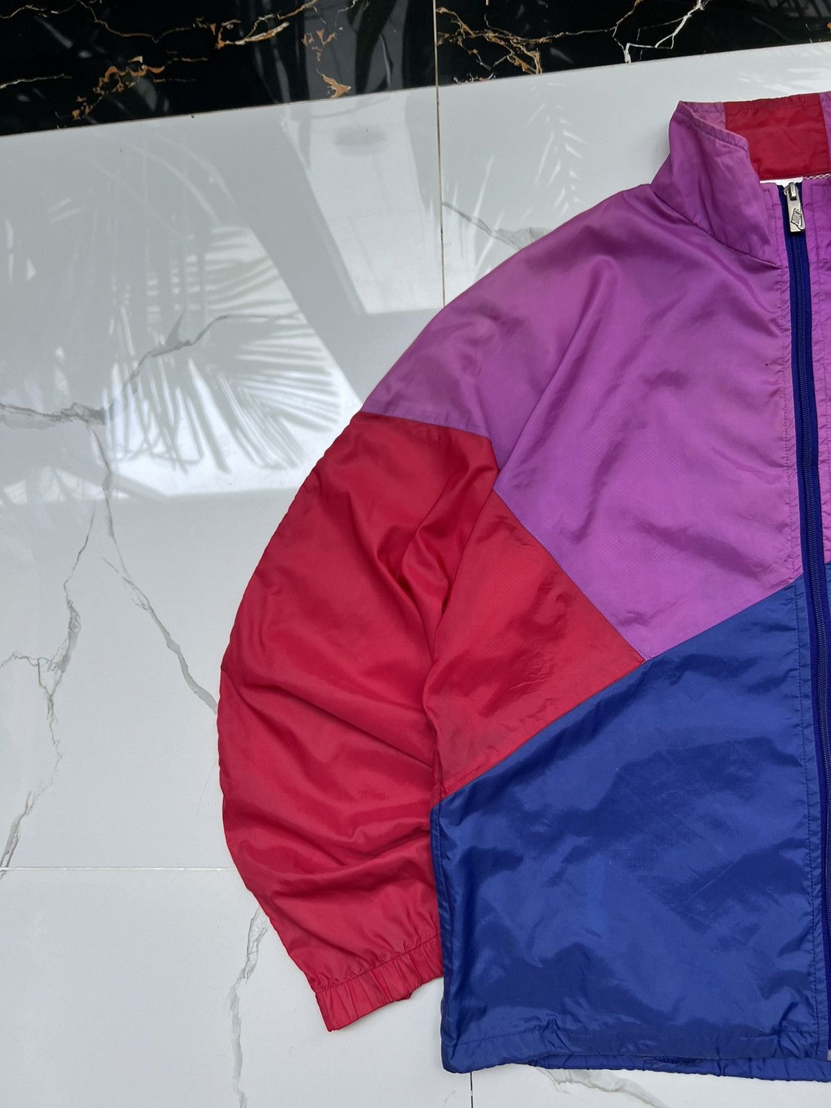 Nike × Vintage 90’s NIKE NYLON TRACK JACKET Y2K SWOOSH LOGO GORPCORE Size US M / EU 48-50 / 2 - 4 Thumbnail