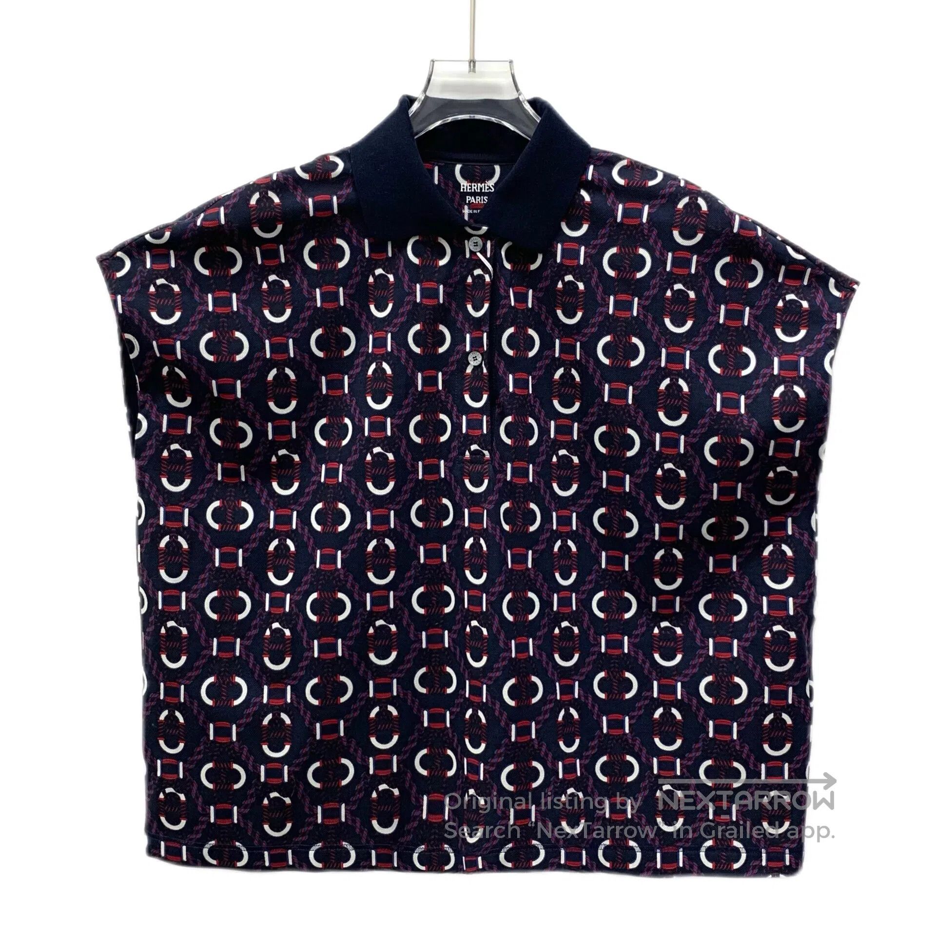 Hermes Hermes Multicolor pig nose all-printed cotton short sleeve Size XS / US 0-2 / IT 36-38 - 1 Thumbnail