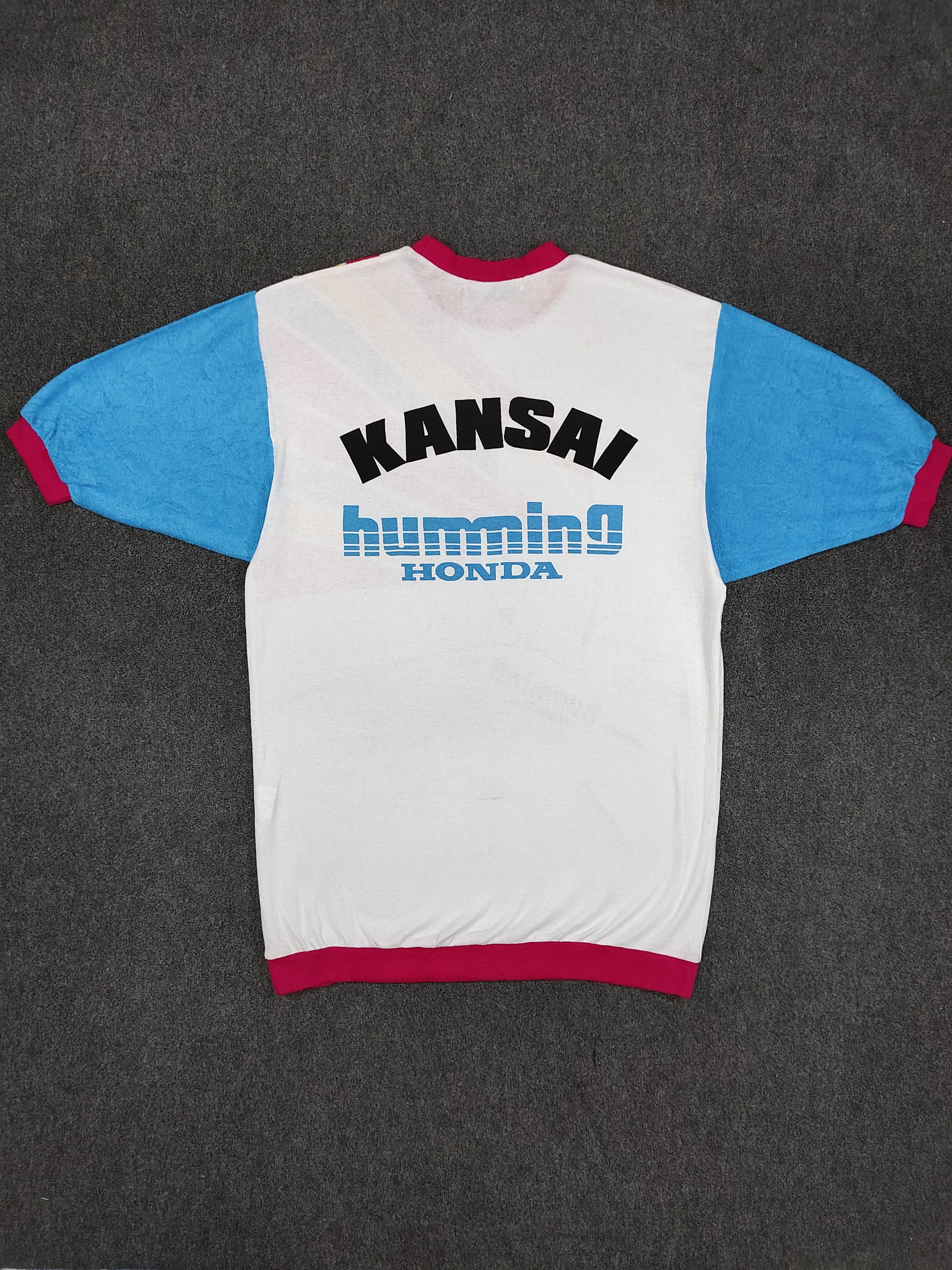 Kansai Yamamoto ARCHIVE🔥80s Kansai "Humming Honda" David Bowie Inspired Tee Size US M / EU 48-50 / 2 - 6 Thumbnail