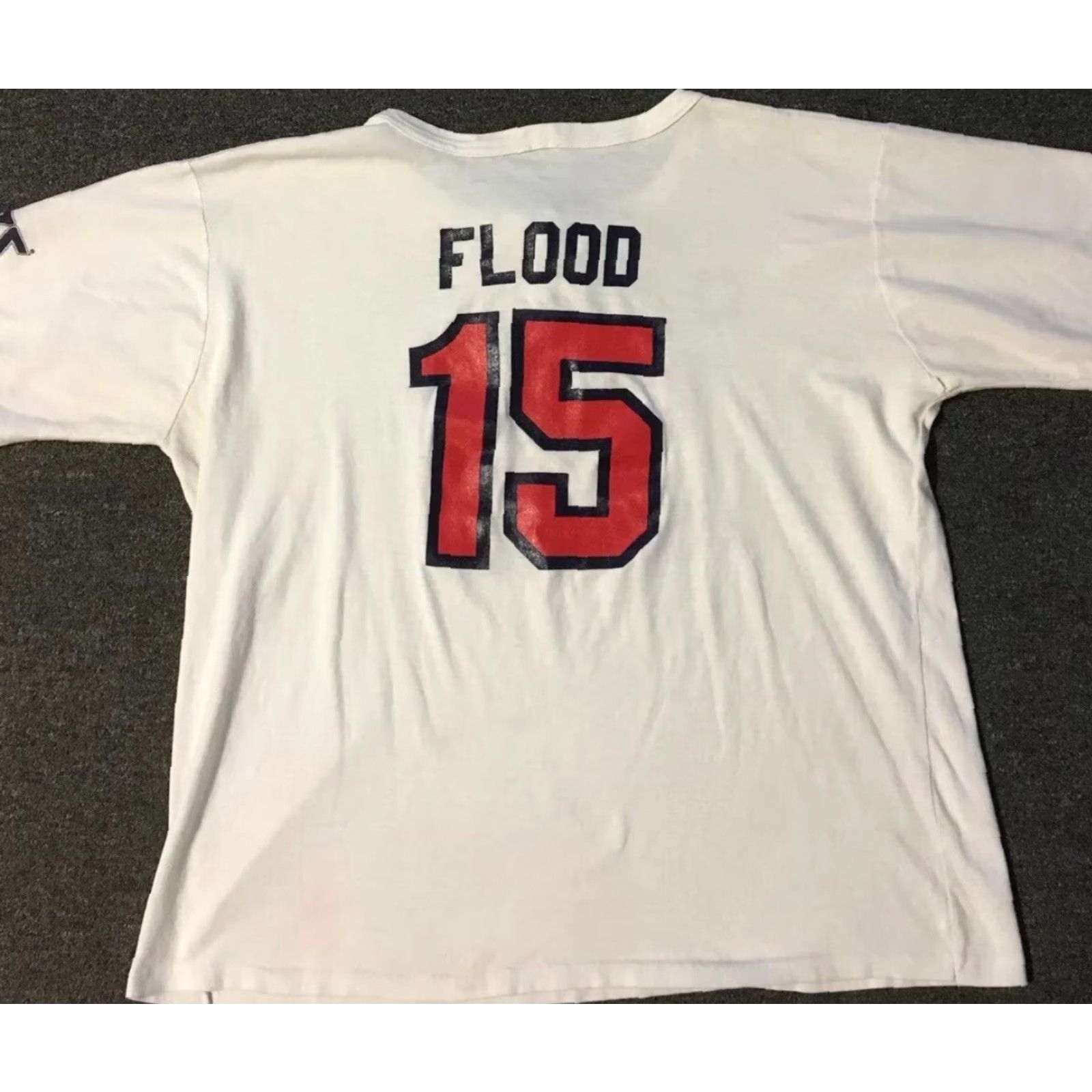 Converse VINTAGE Coors Louisville Slugger Softball Shirt XL White Converse Henley Short Sleeve 90s 80s Grunge Baseball USA Men's Graphic Tee Size US XL / EU 56 / 4 - 2 Thumbnail