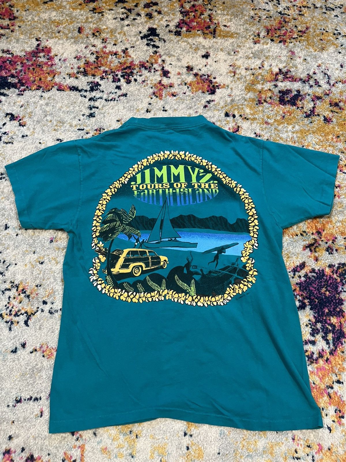 Other Vintage Jimmy Travels Shirt Large Size US L / EU 52-54 / 3 - 2 Thumbnail
